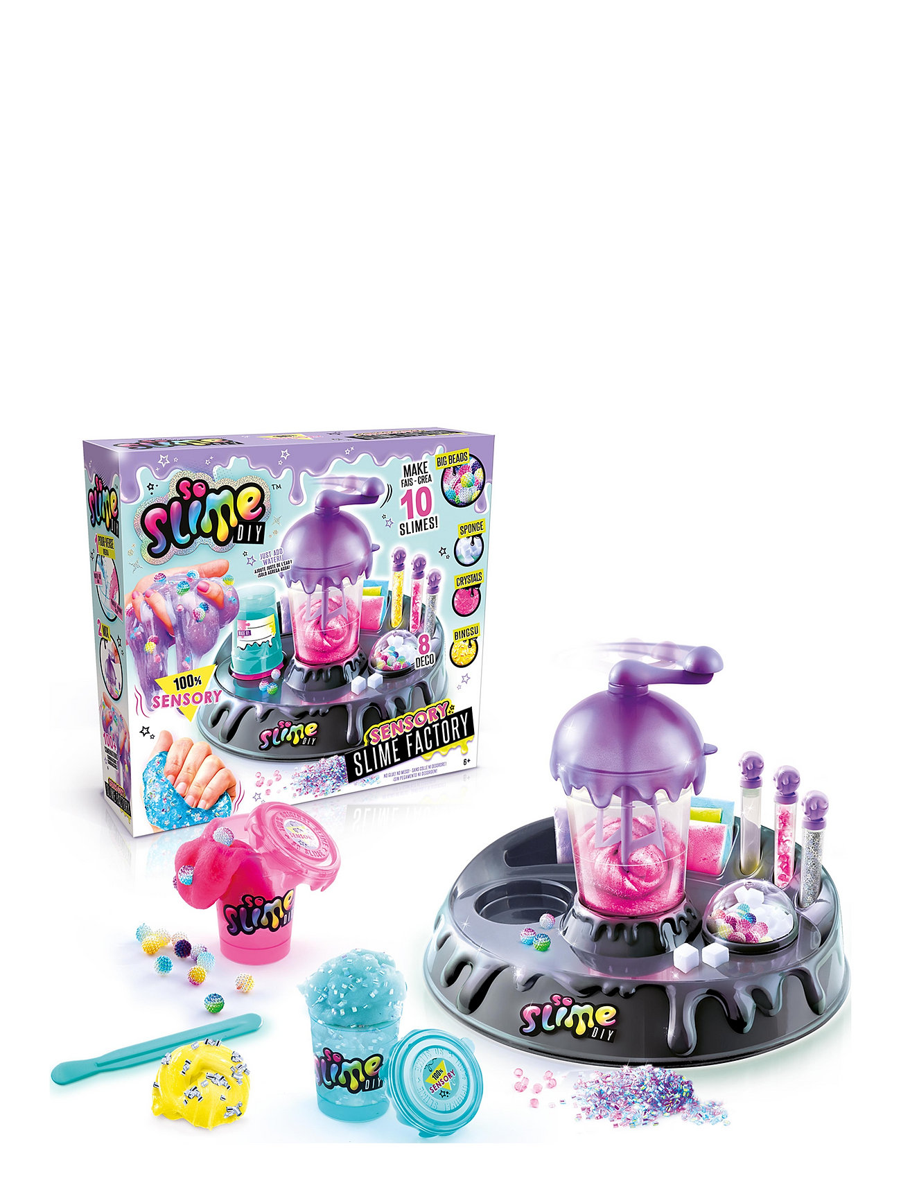 So Slime Slime Factory Toys Creativity Drawing & Crafts Craft Slime Multi/patterned So Slime