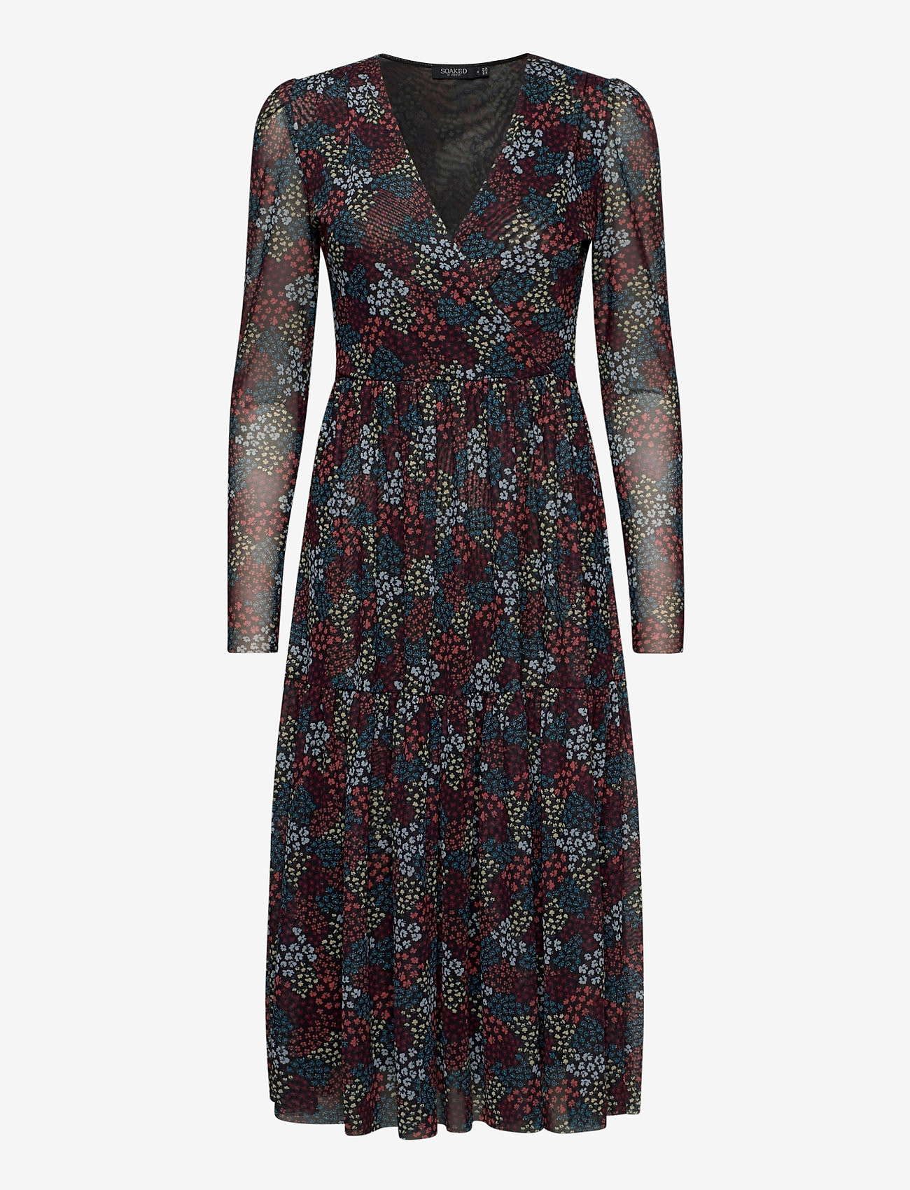 Slaldora Dress Ls (Autumn Flower Field) (450 kr) - Soaked in Luxury - | Boozt.com