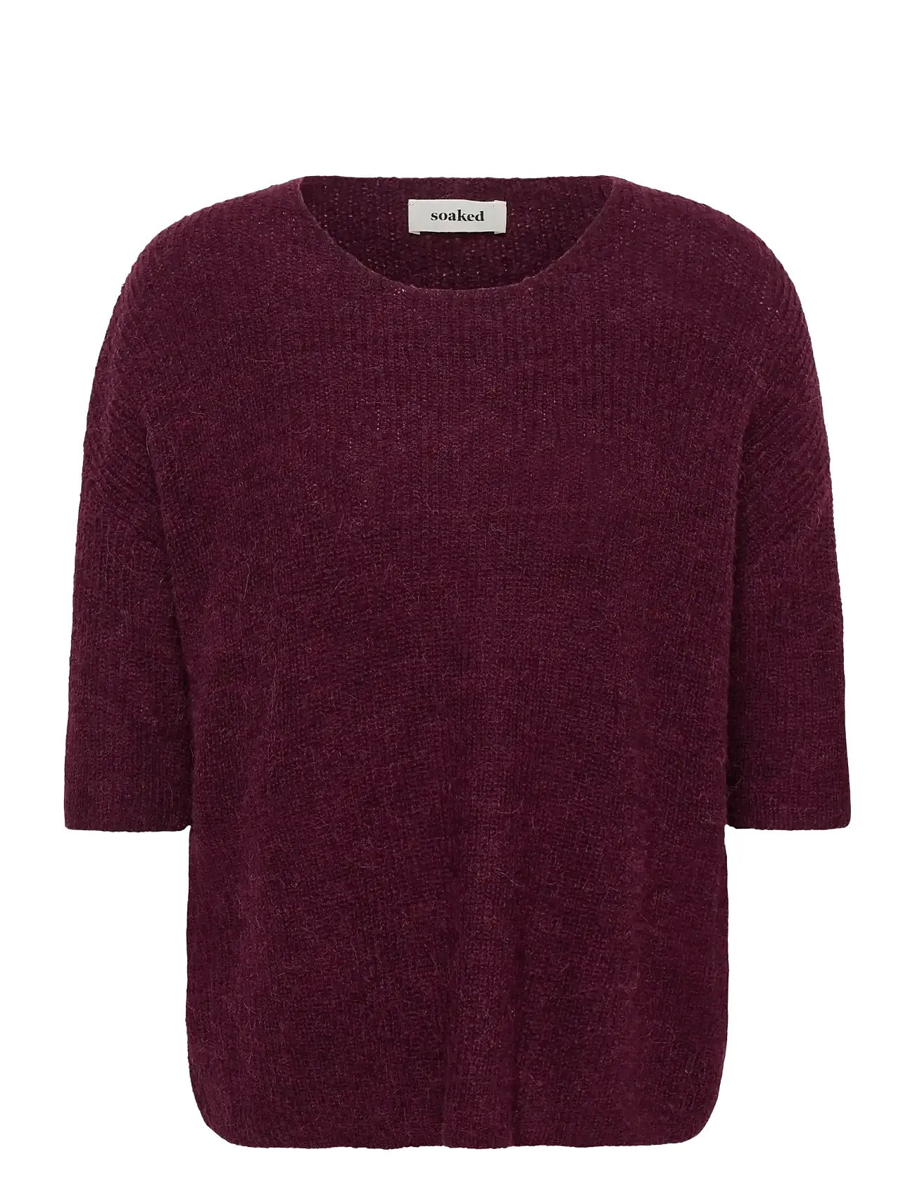 SOAKED IN LUXURY Sltuesday Jumper Burgundy - XL - Damen