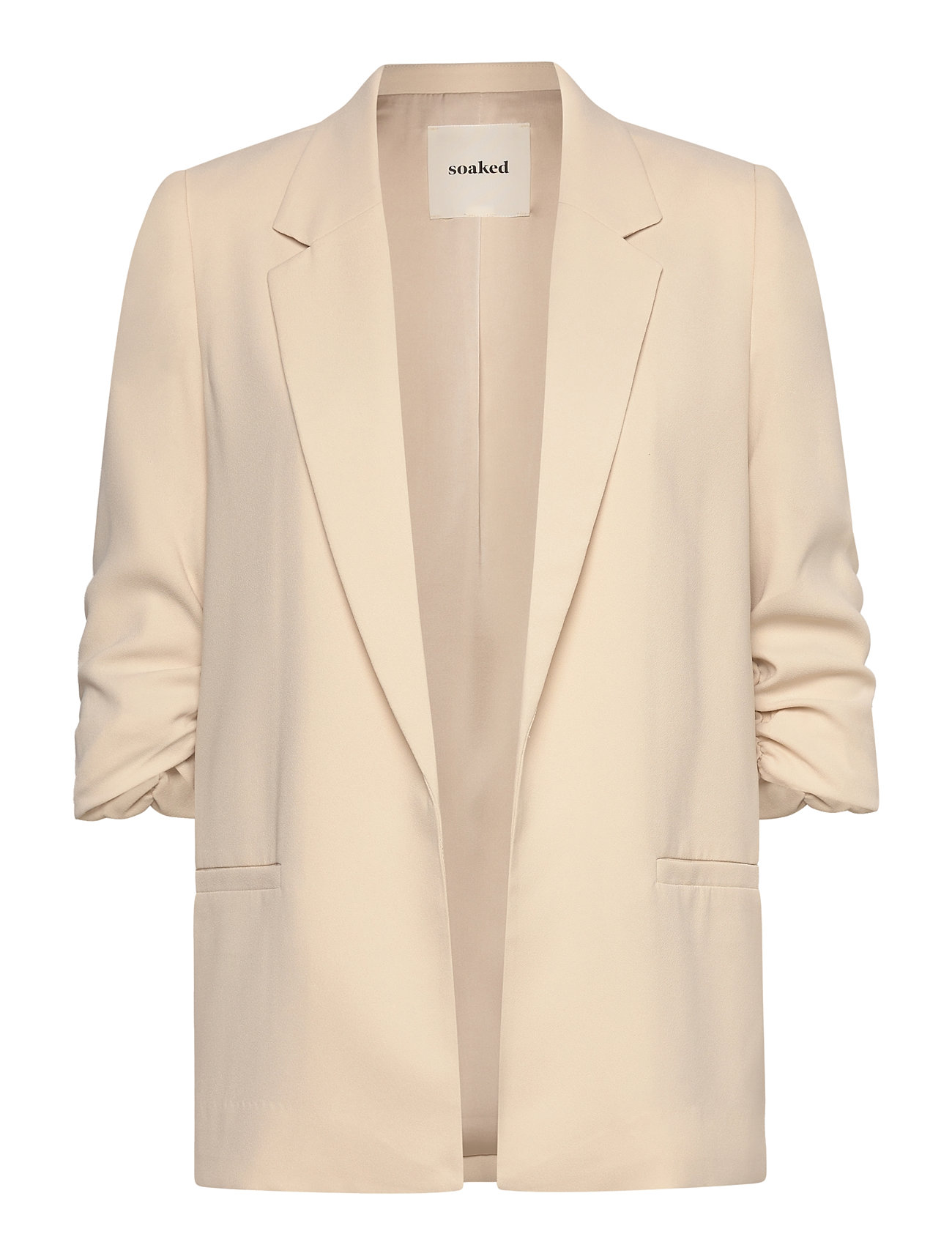 Soaked In Luxury Slshirley Blazer Beige