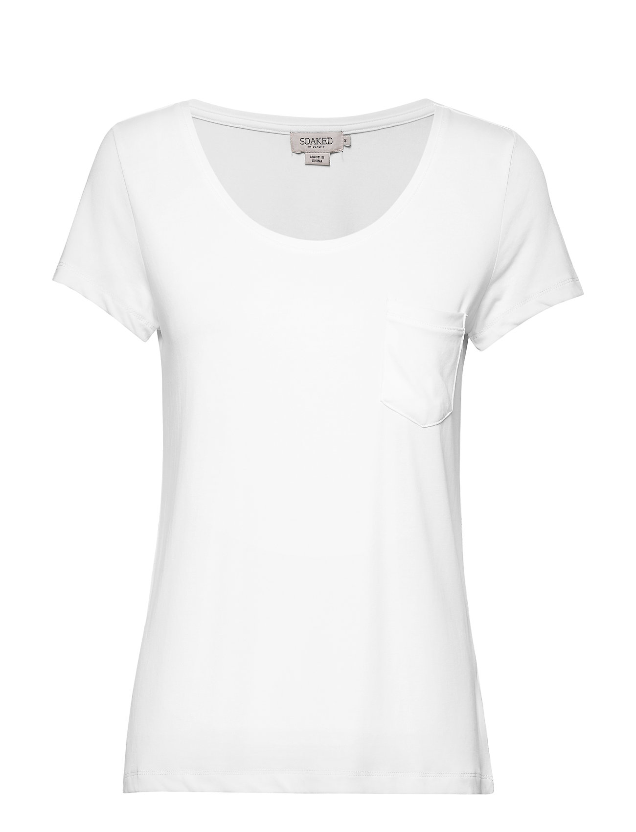 Slcolumbine Tee T-shirts & Tops Short-sleeved Valkoinen Soaked In Luxury, Soaked in Luxury