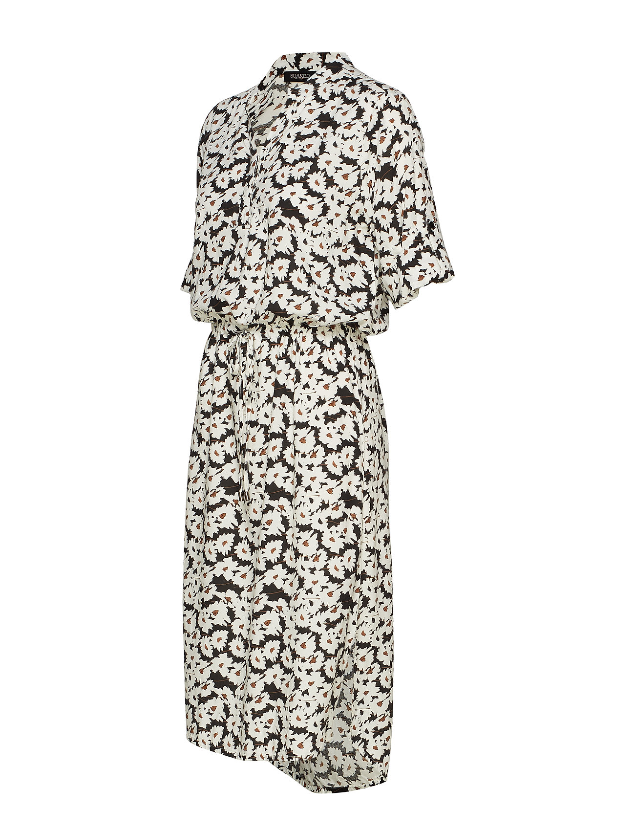 PrintSoaked Sandie In Zaya Dressblack Flower Sl Luxury 08mONnwyv
