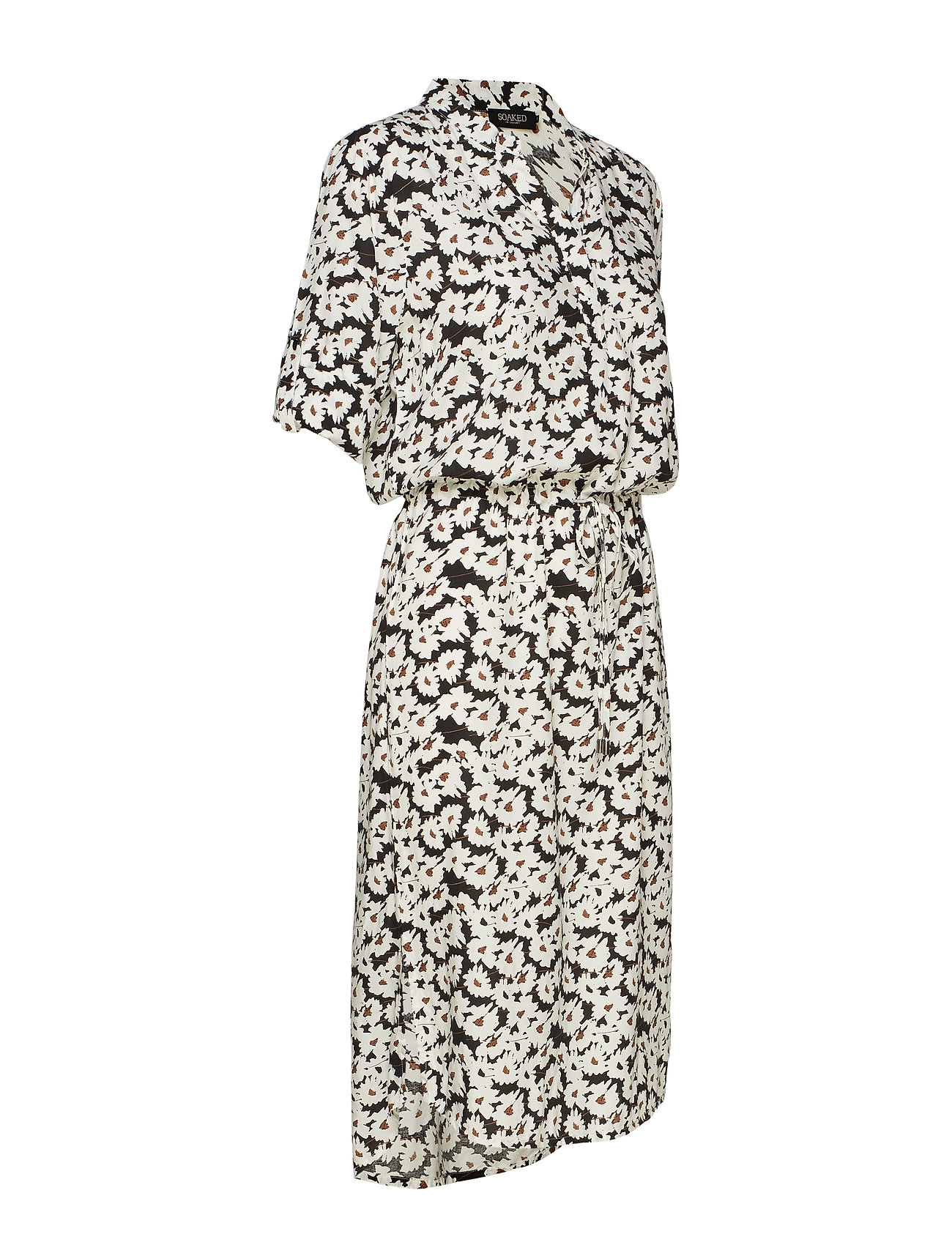 PrintSoaked Sandie In Zaya Dressblack Flower Sl Luxury 08mONnwyv