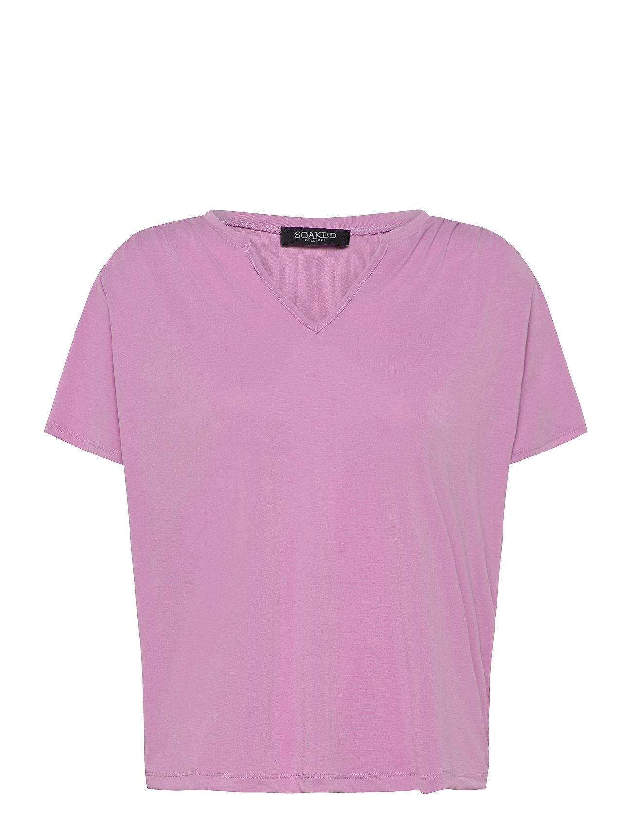 Sxcramer Top Ss T-shirts & Tops Short-sleeved Vaaleanpunainen Soaked In Luxury, Soaked in Luxury