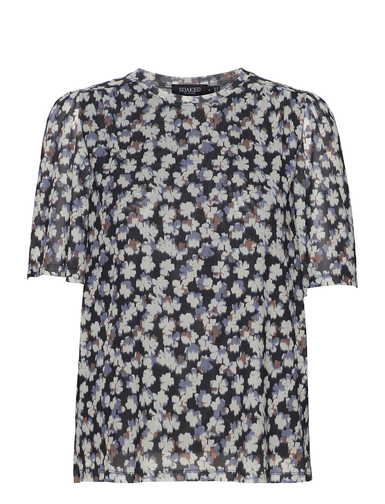 Sllettice Top Ss Patterned Soaked In Luxury