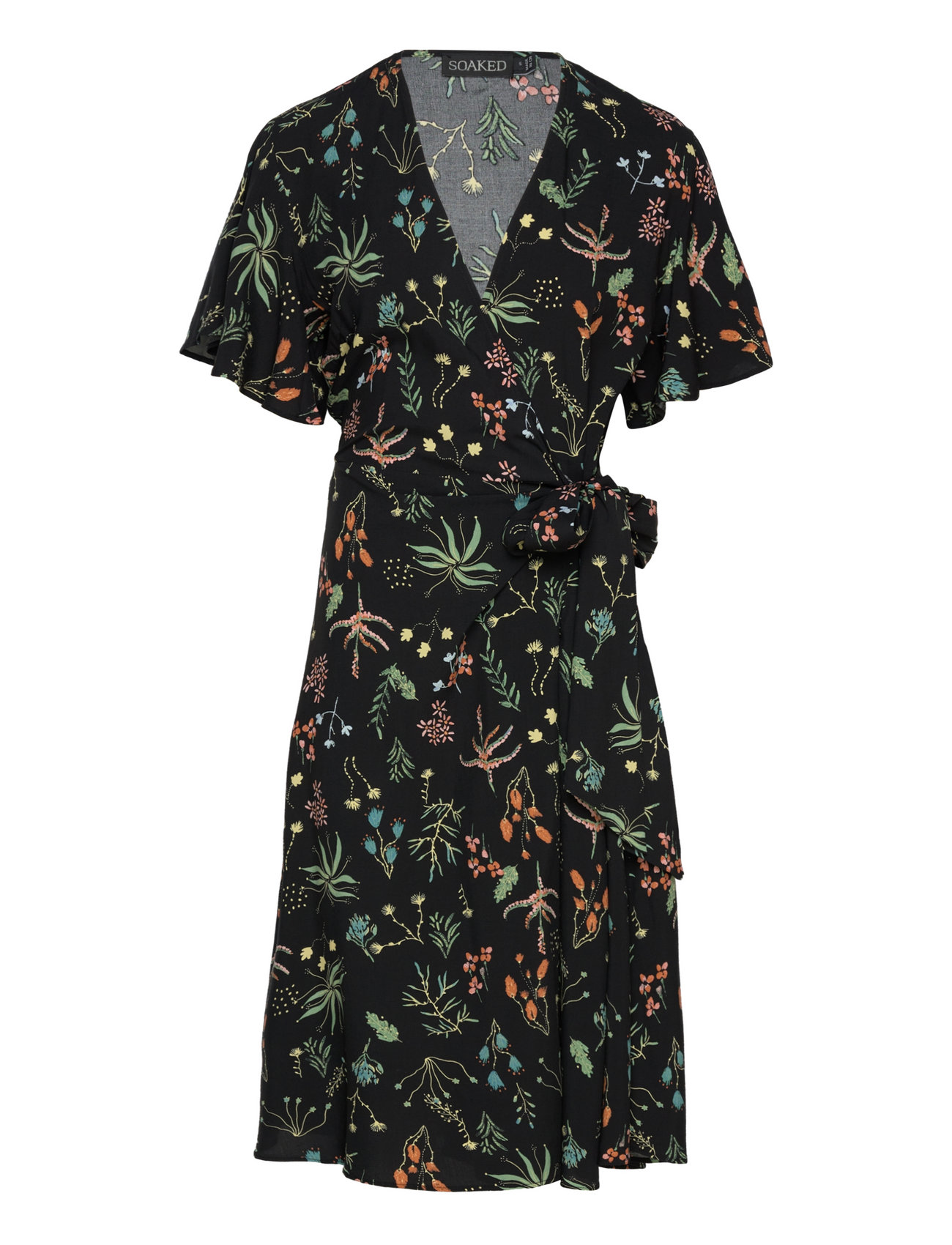 Slindre Gaby Dress Ss Black Soaked In Luxury