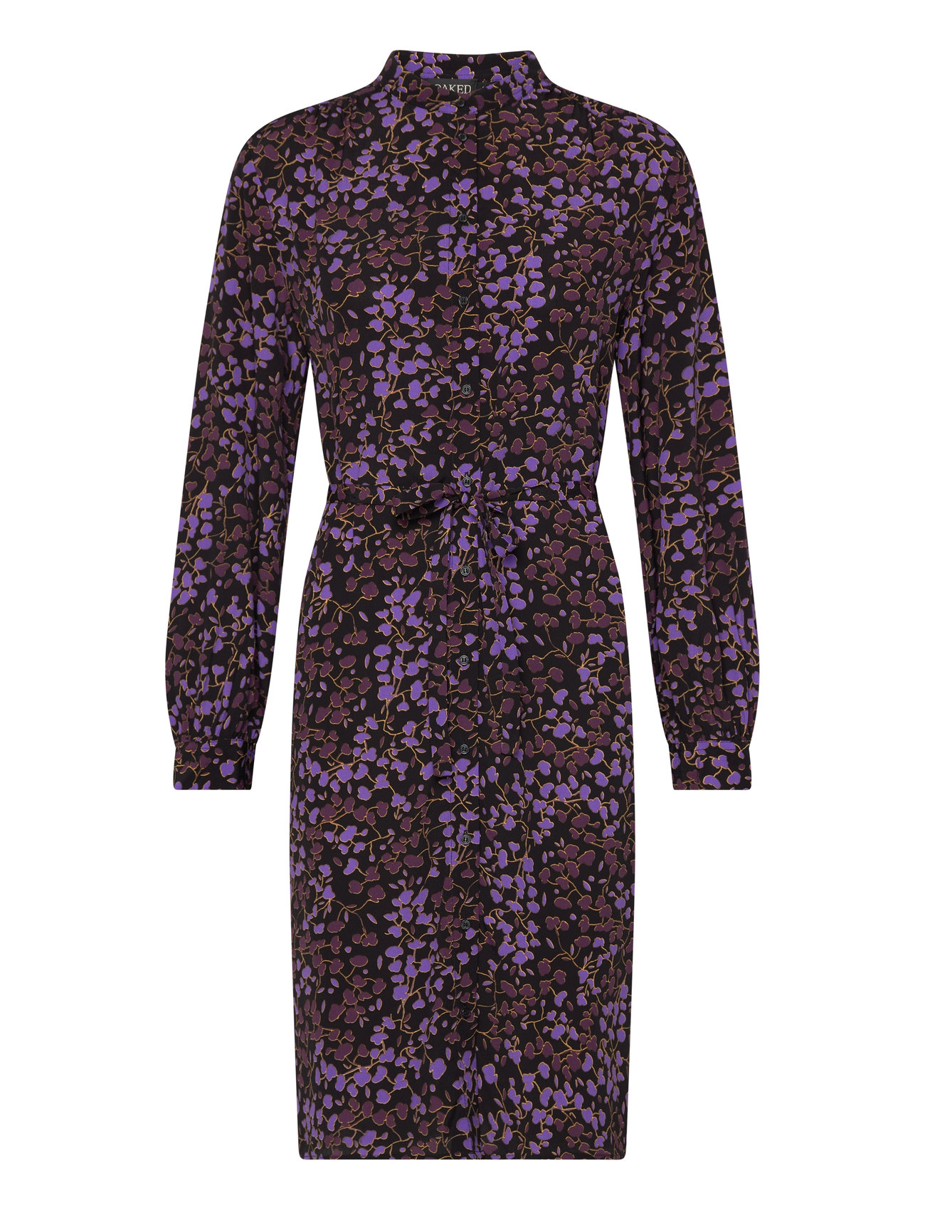 Slkenna Shirt Dress Purple Soaked In Luxury