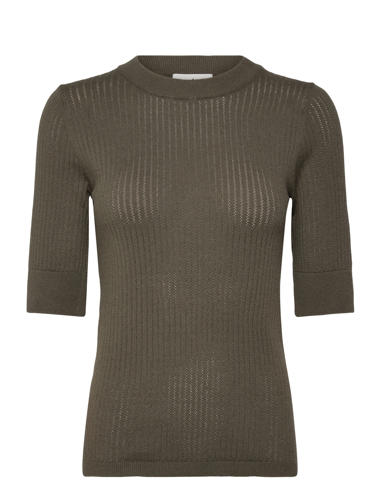 SOAKED IN LUXURY Slspina Tee Khaki - L - Damen