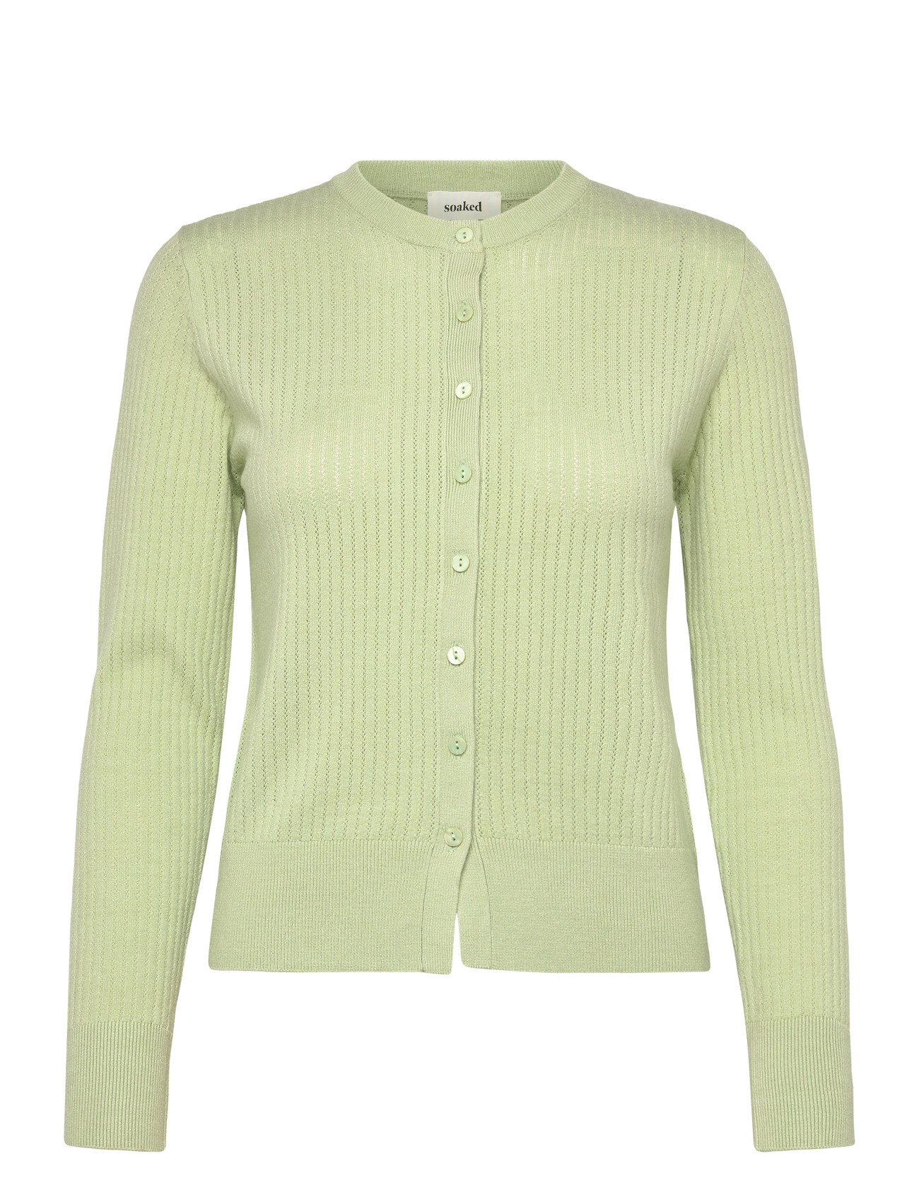 SOAKED IN LUXURY Slspina Cardigan Grün - XXL - Damen