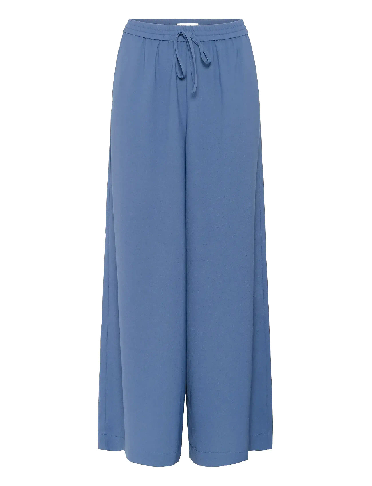 SOAKED IN LUXURY Slshirley Wide Hosen Blau - M - Damen