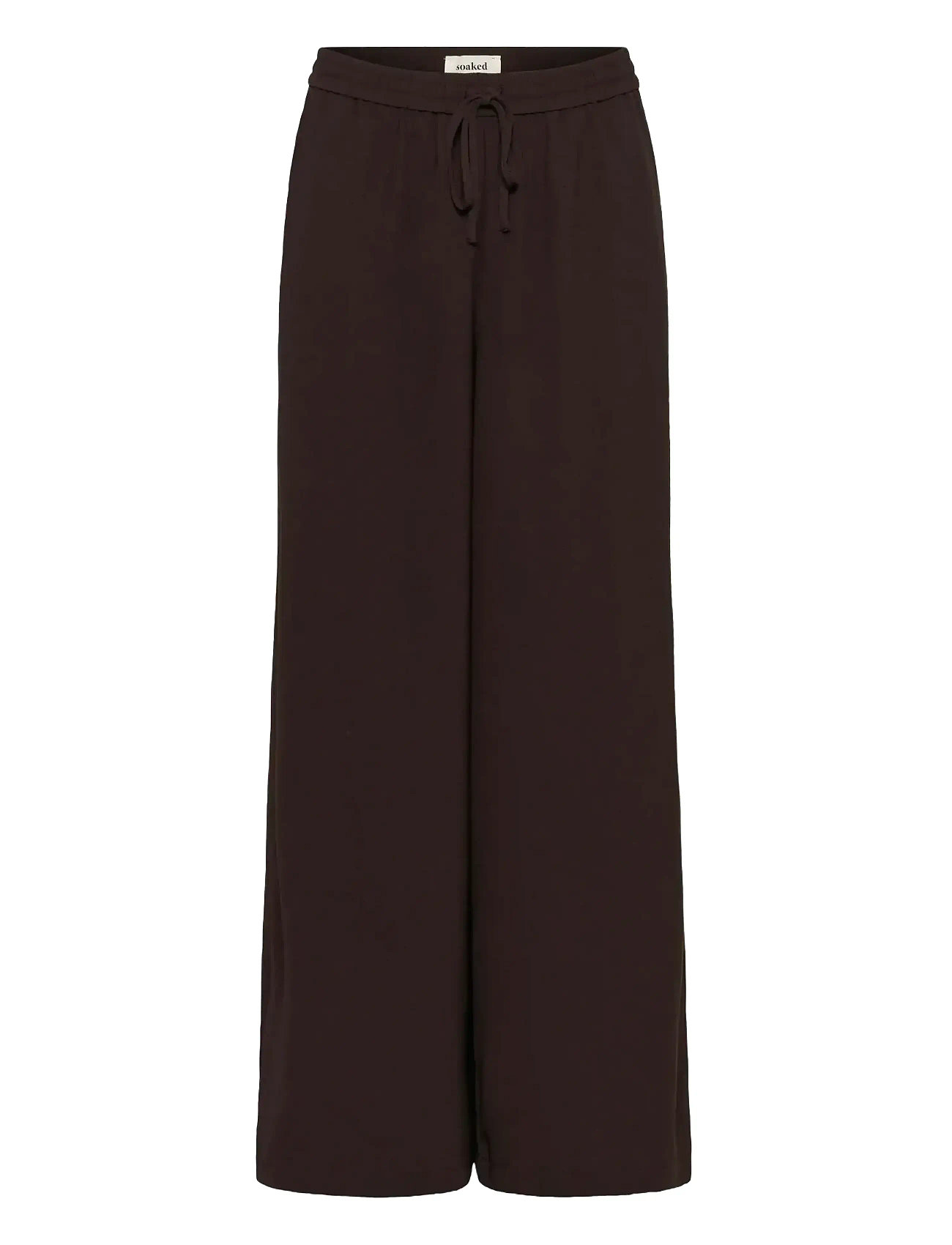 SOAKED IN LUXURY Slshirley Wide Hosen Braun - M - Damen