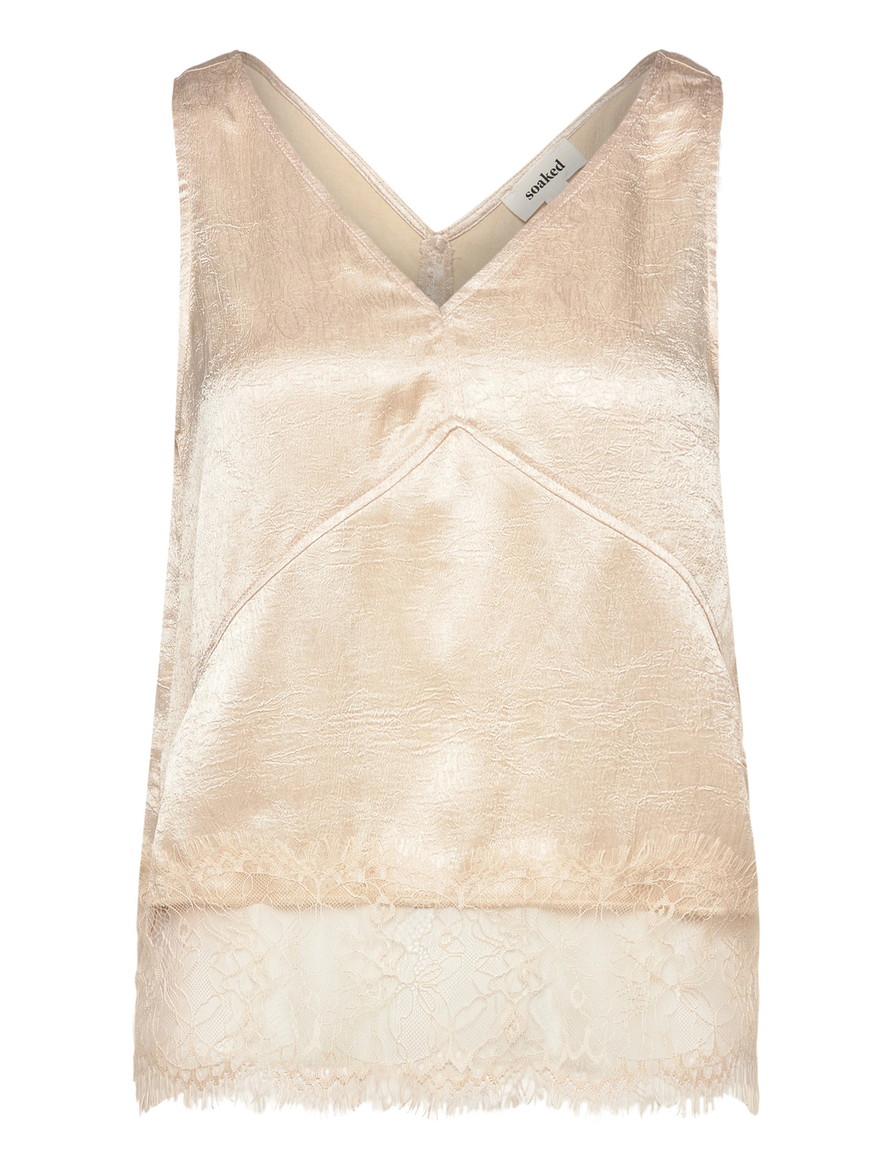 SOAKED IN LUXURY Slyennah Oberteil Cream - L - Damen