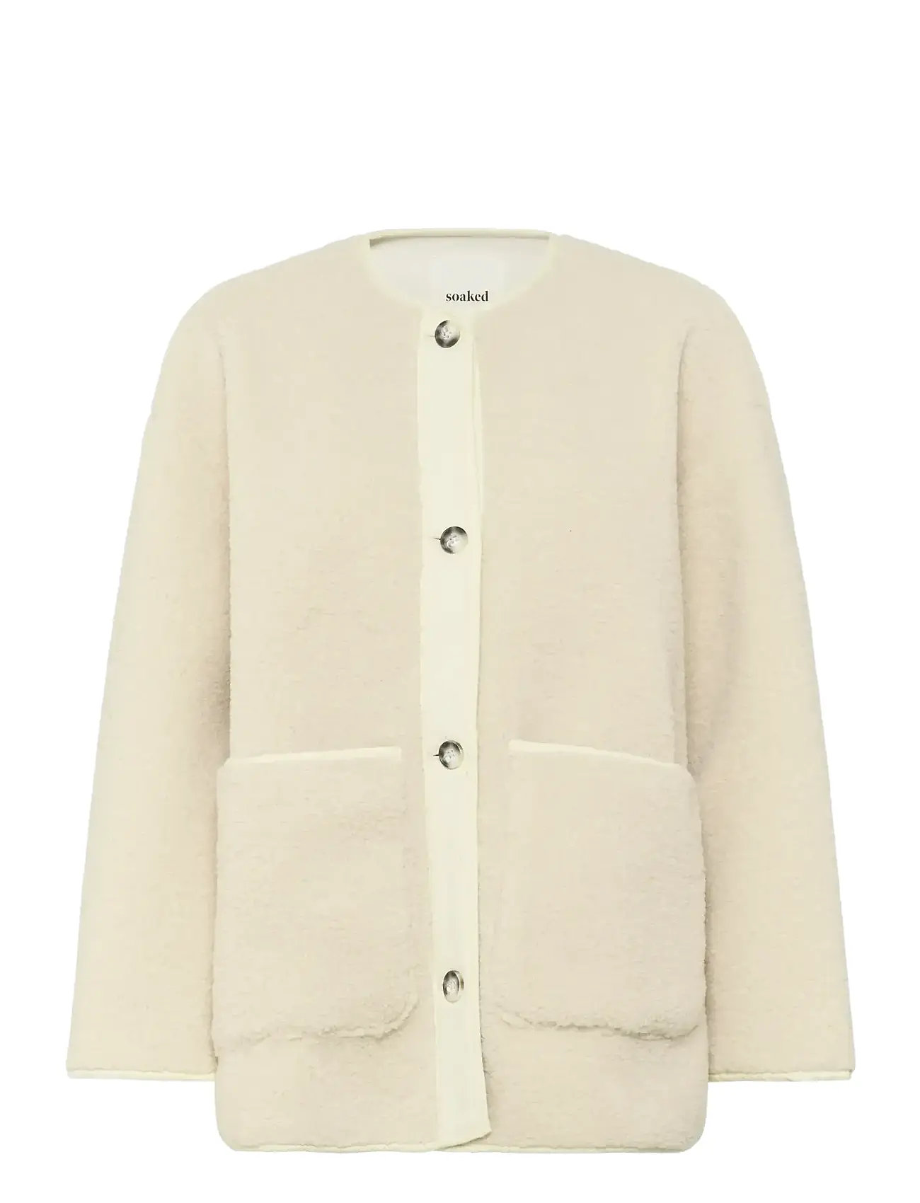 SOAKED IN LUXURY Slthalassa Jacke Cream - XS - Damen