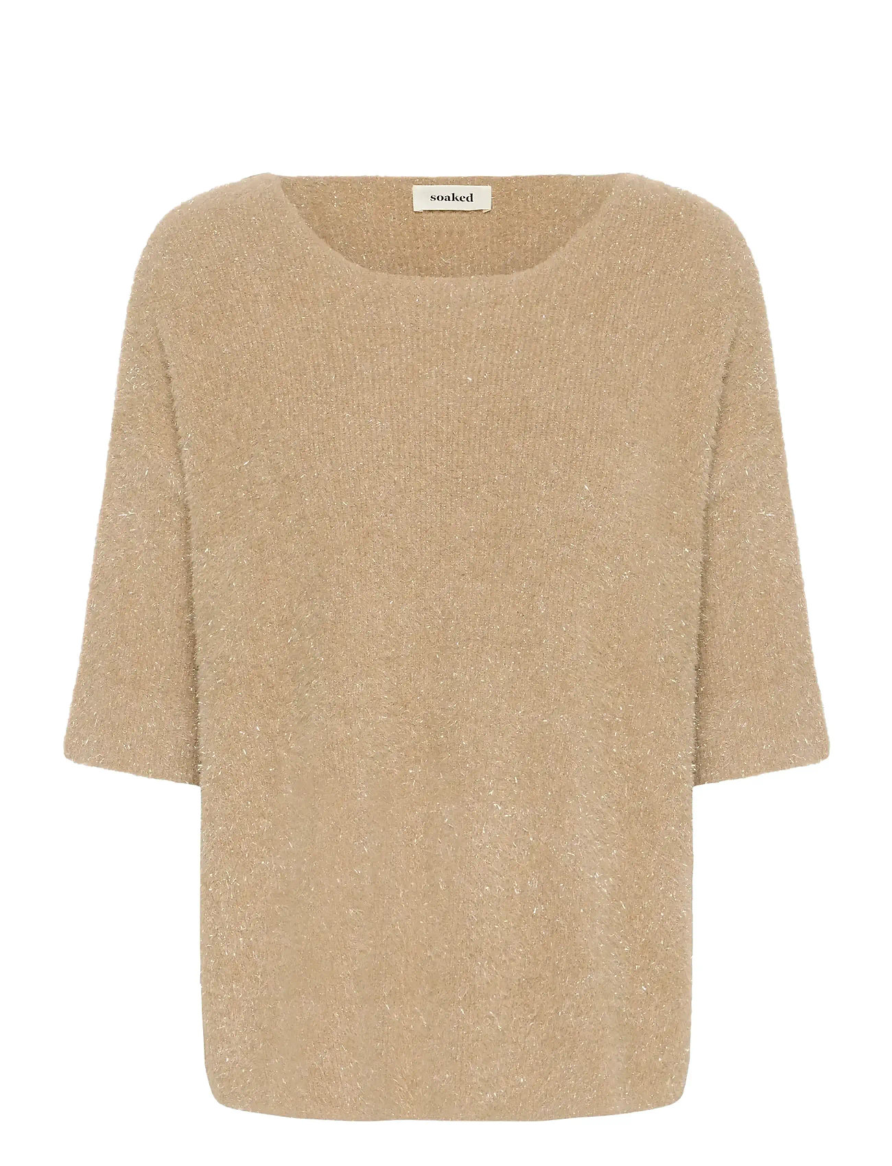 SOAKED IN LUXURY Slodalys Tuesday Jumper Beige - L - Damen