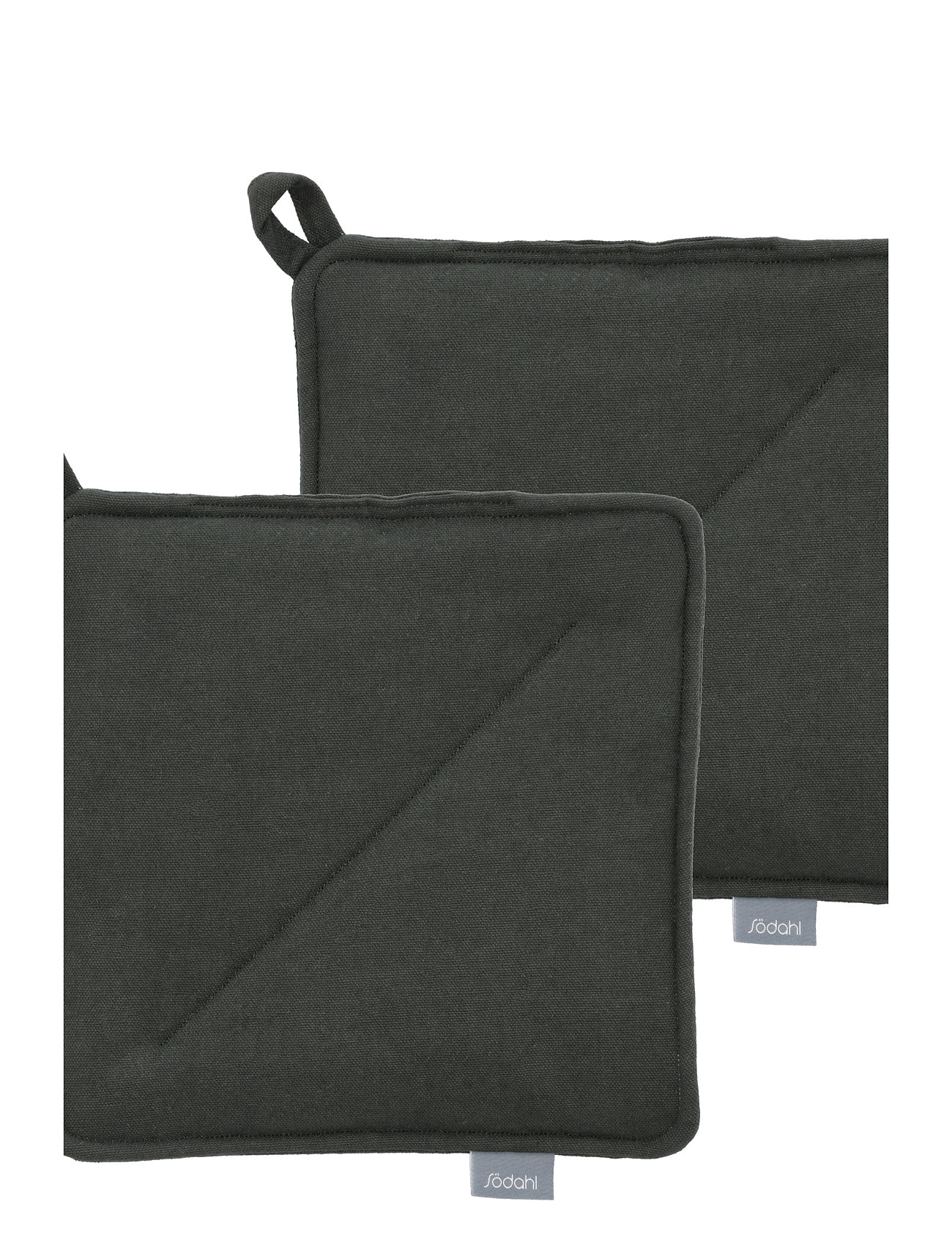 SÖDAHL Grydelapper 20X20 Soft 2 Stk. Forest Grün Khaki - 20X20CM - Unisex