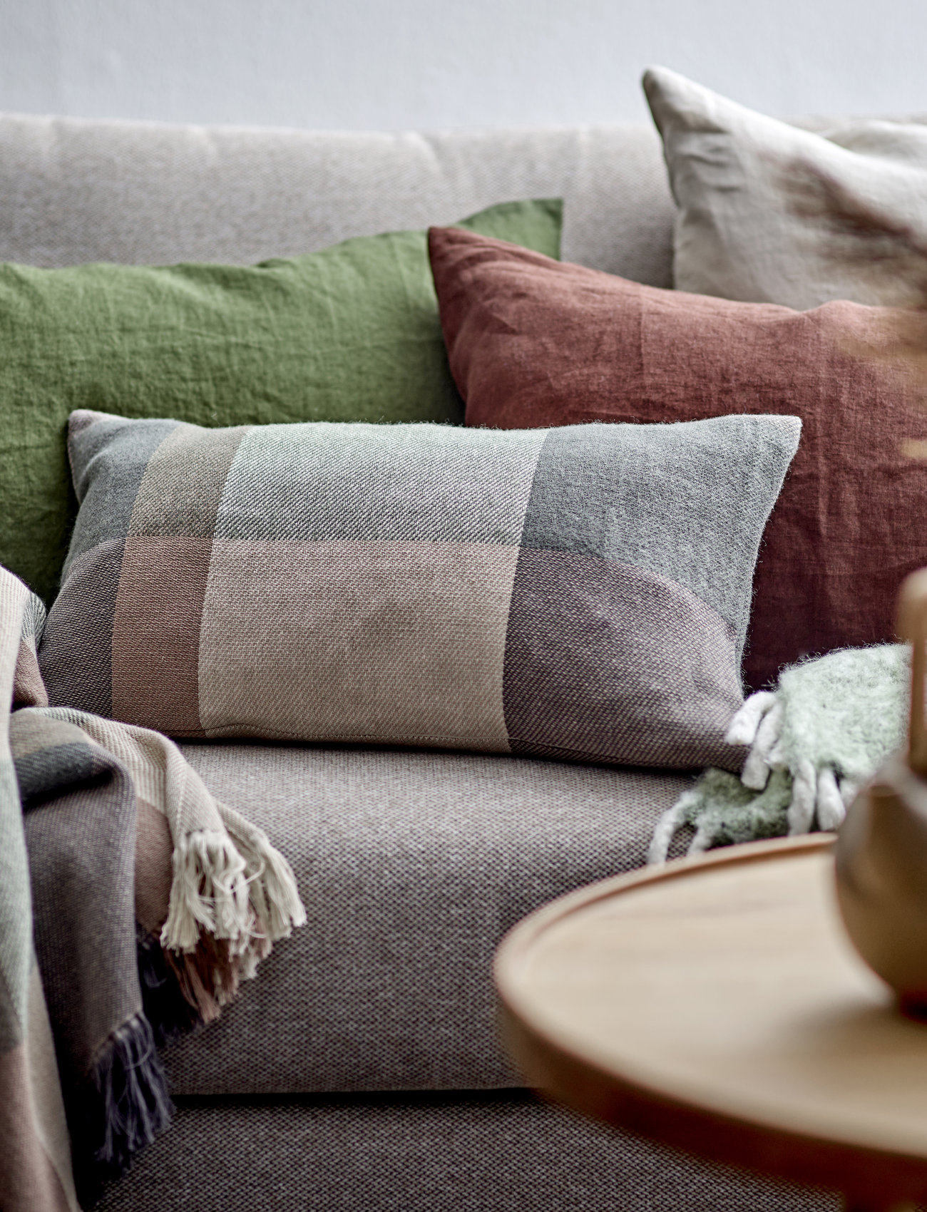 Södahl Plaid 130X170 Embrace Forest Green, 130X170 cm x 170, Green, Puder & Tæpper > Tæpper & Plaider, Unisex