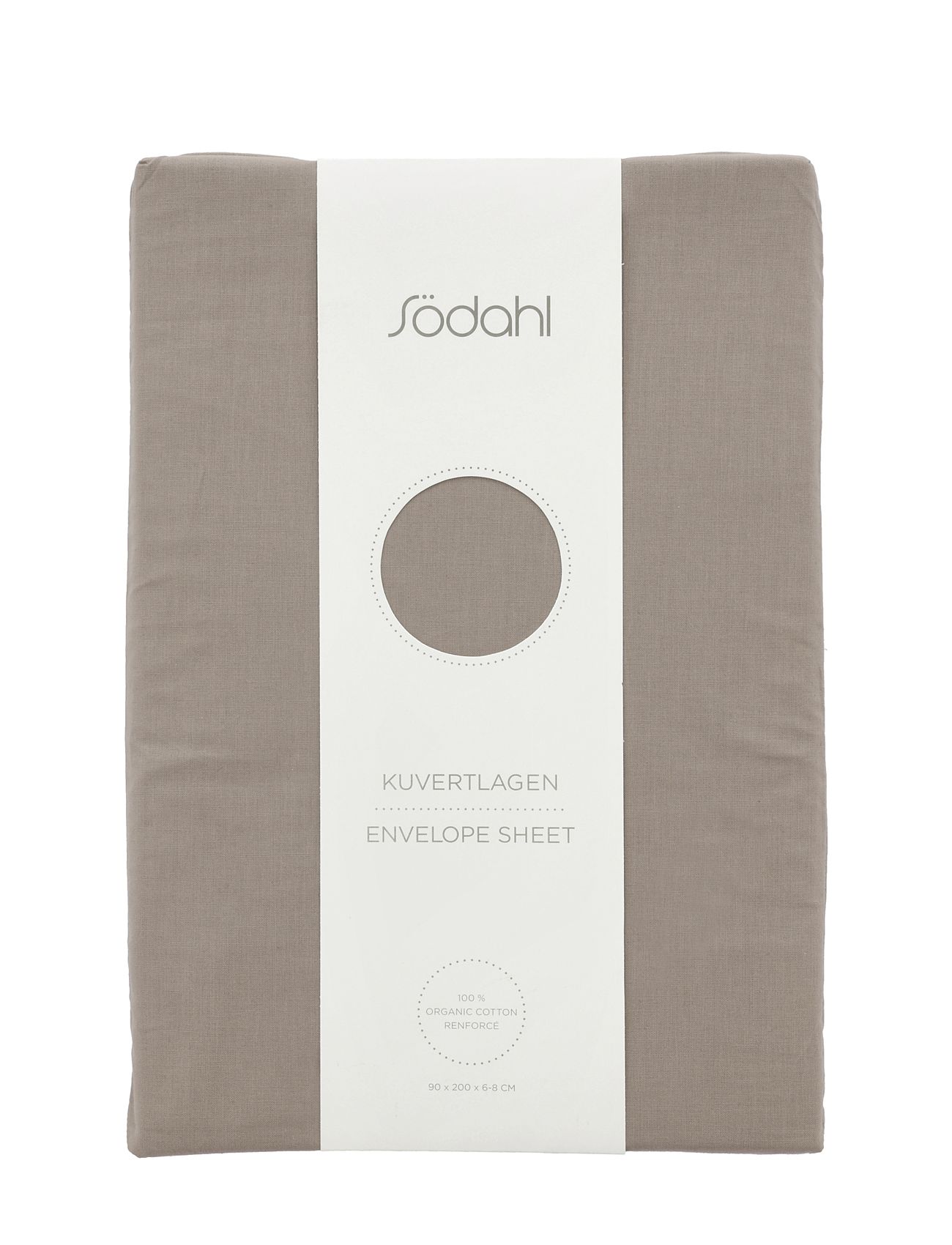 SÖDAHL Kuvertlagen Braun - 90X200X8x200 - Unisex