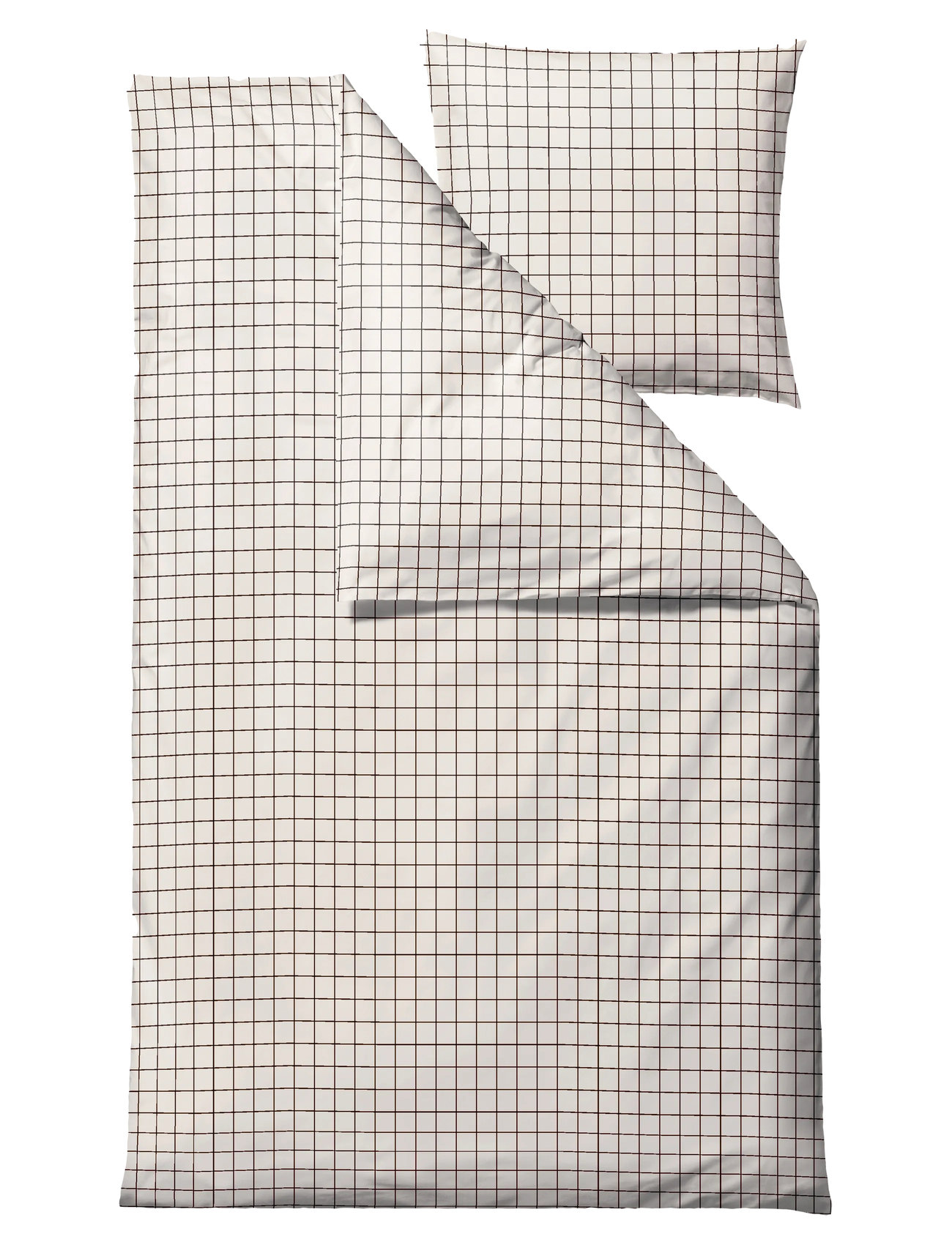 Södahl Sengetøj Vista, 140X200/60X63 cm, Grey, Sengetekstiler > Sengesæt, Unisex