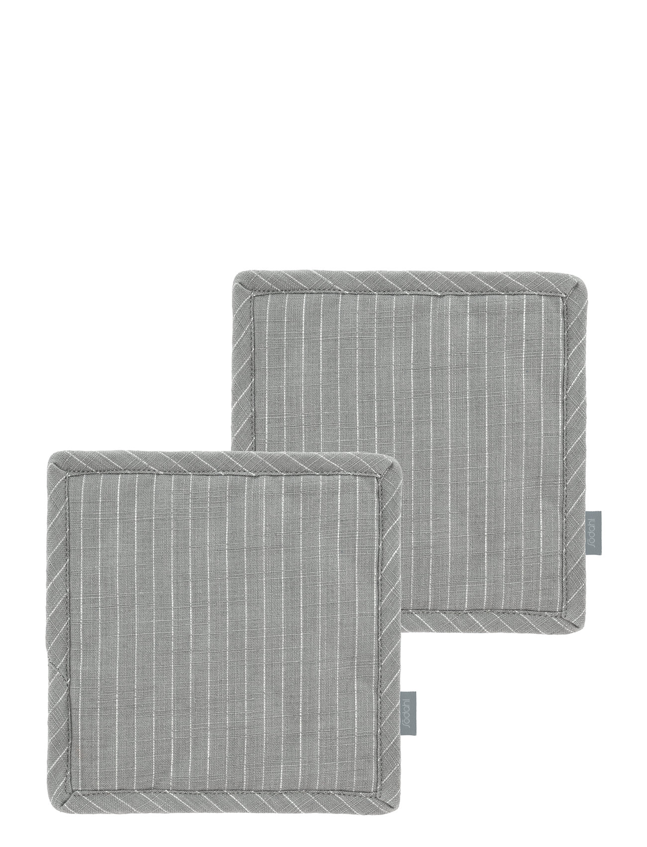 SÖDAHL Grydelapper Line 2 Stk. Grau - 20X20CM 20 - Unisex