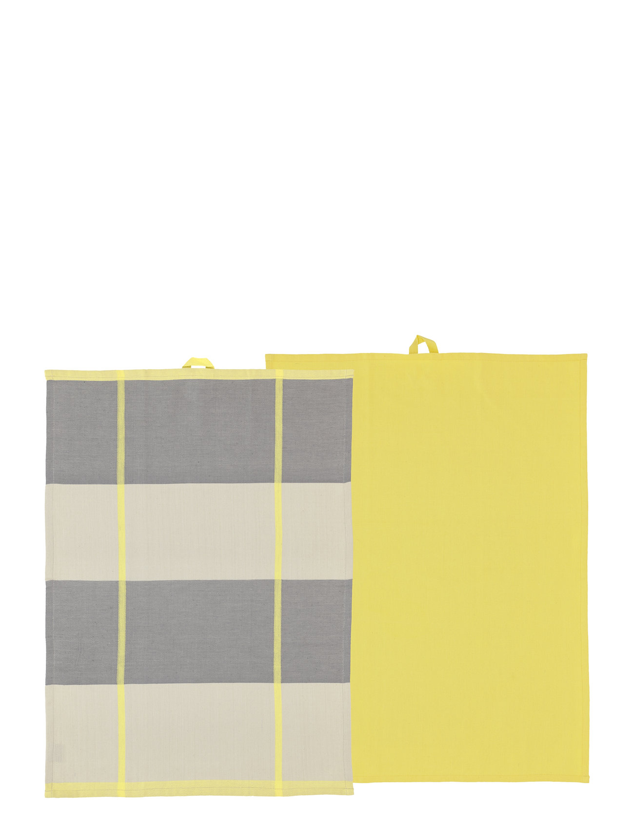 SÖDAHL Kökshandduk Blocks 2 St Gelb - 50X70CMx70 - Unisex