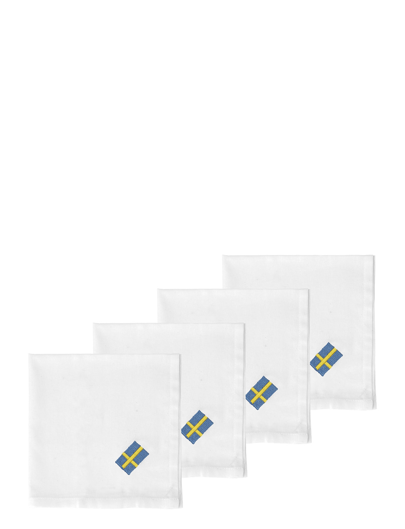 SÖDAHL Stofservietter Festlig 4 Stk. Patterned - 40X40x40 - Unisex