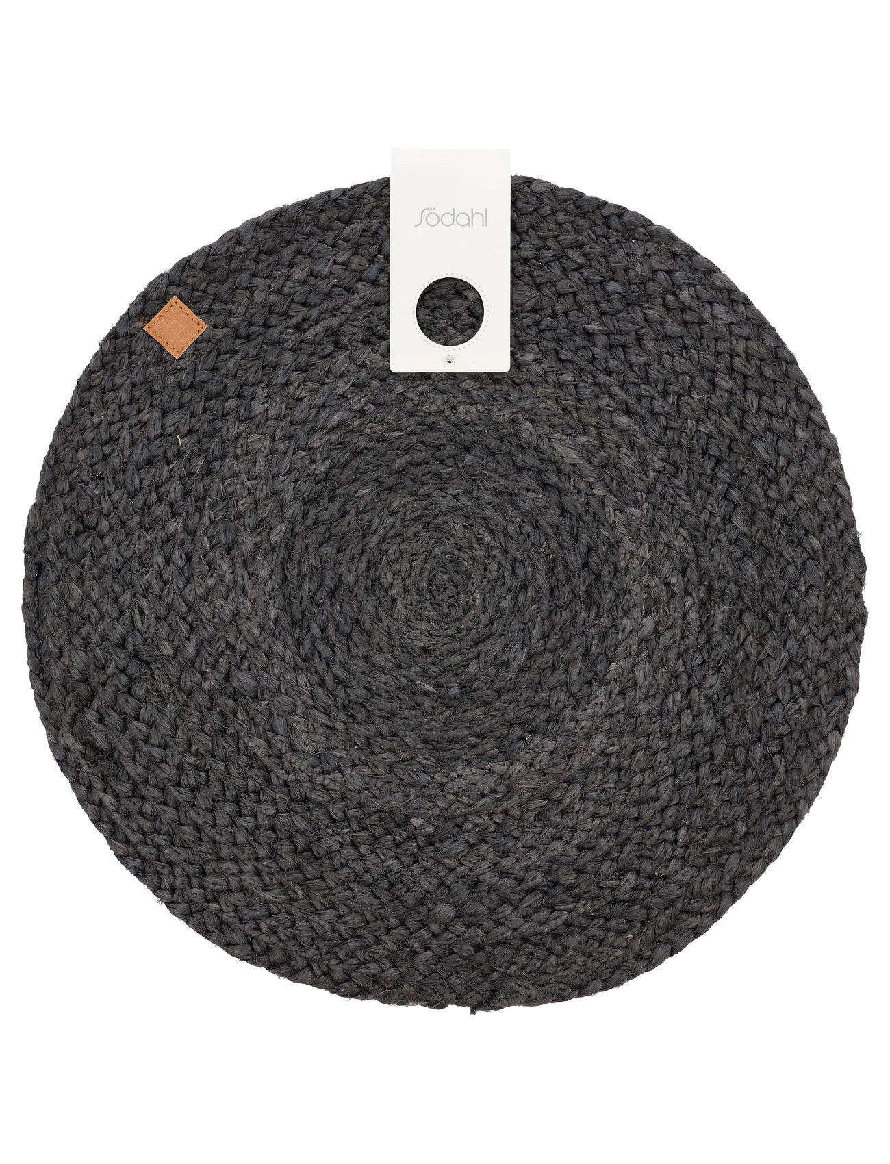 Södahl Dækkeserviet Dia35cm Its All Ash, Ø 35 cm, Grey, Køkkentekstiler > Dækkeservietter, Unisex