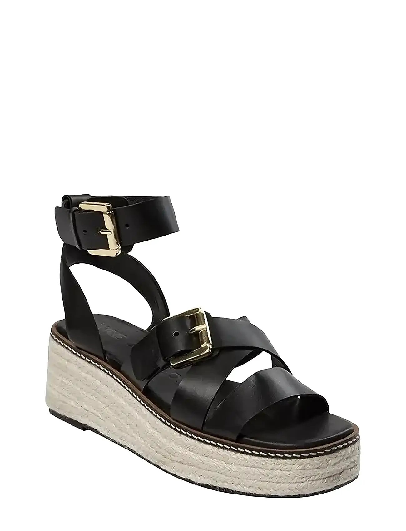 Irinasw Sandal Shoes Sandals Platform Sandals Black Sofie Schnoor