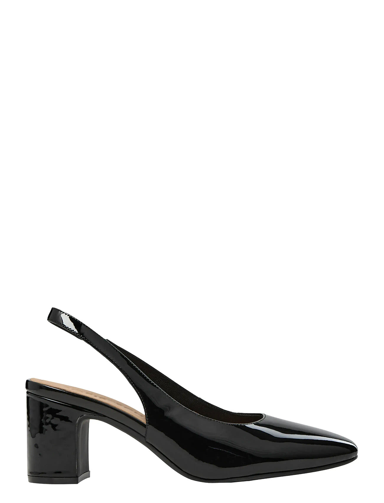 Sofie Schnoor Minnesw Patent Pump, 41, Black, Sko > Flat Loafers, Dame