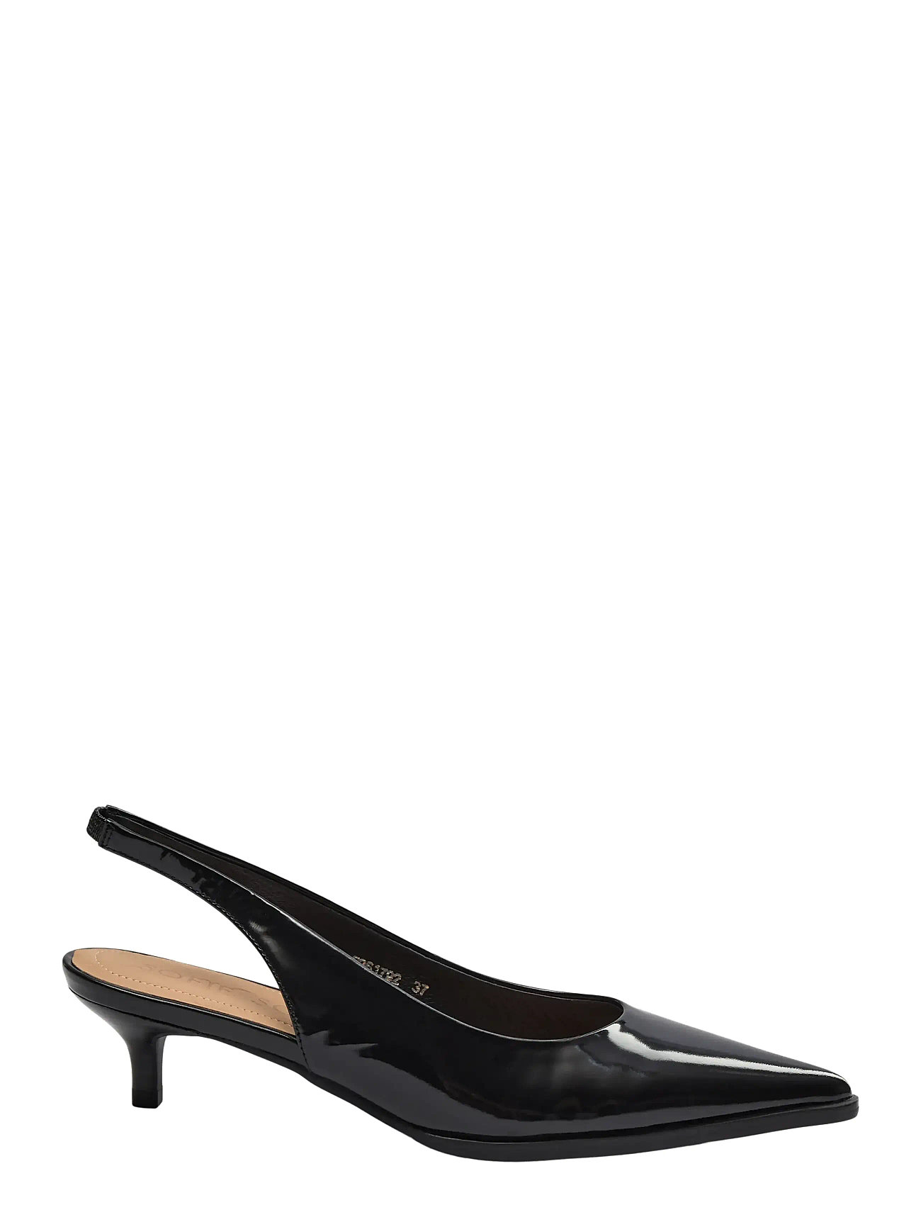 Sofie Schnoor Nanasw Heeled Sko, 36, Black, Sling Backs > Heeled Slingbacks, Dame