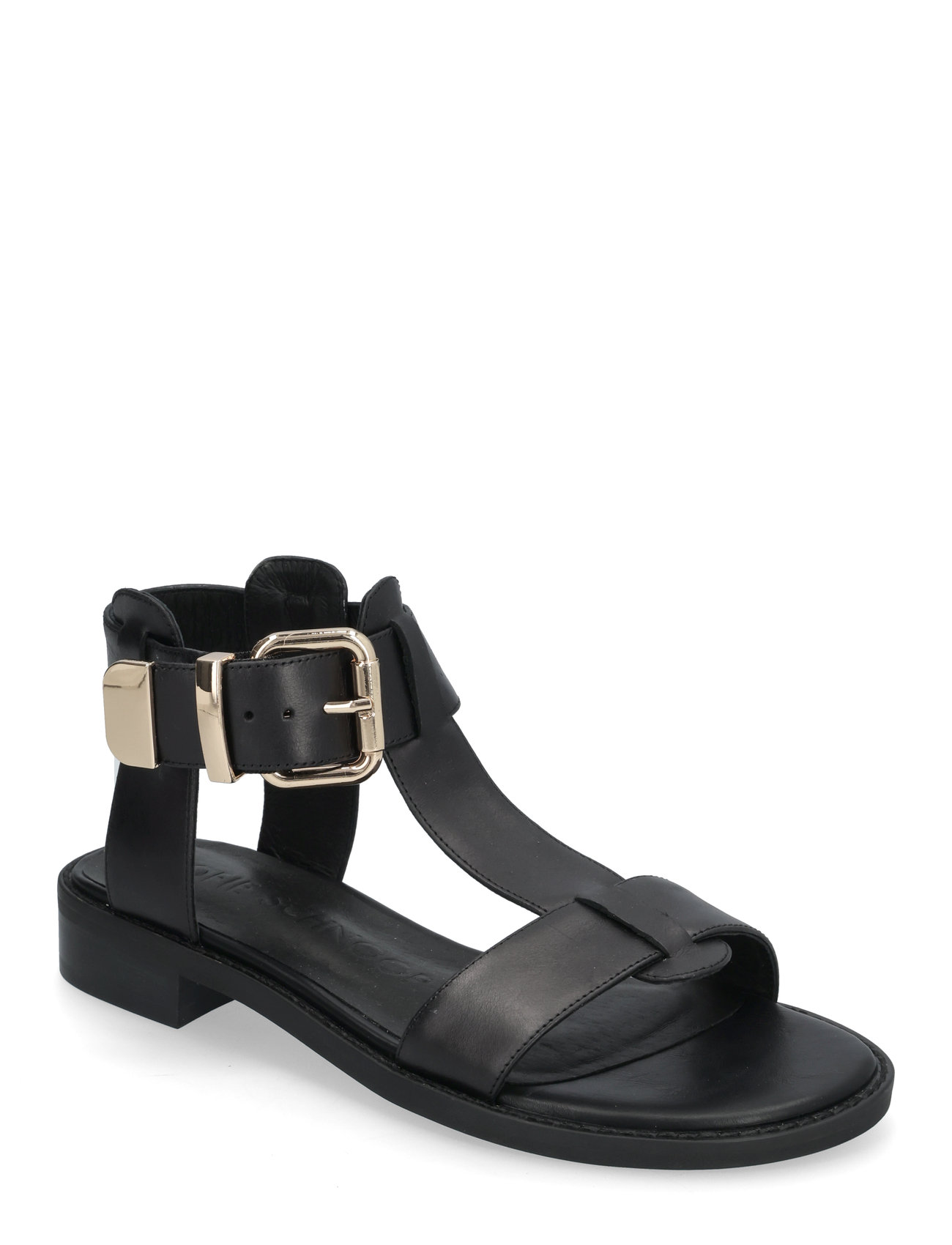 Sofie Schnoor Sabrinasw Sandal, 40, Black, Sandaler > Flade Sandals, Dame