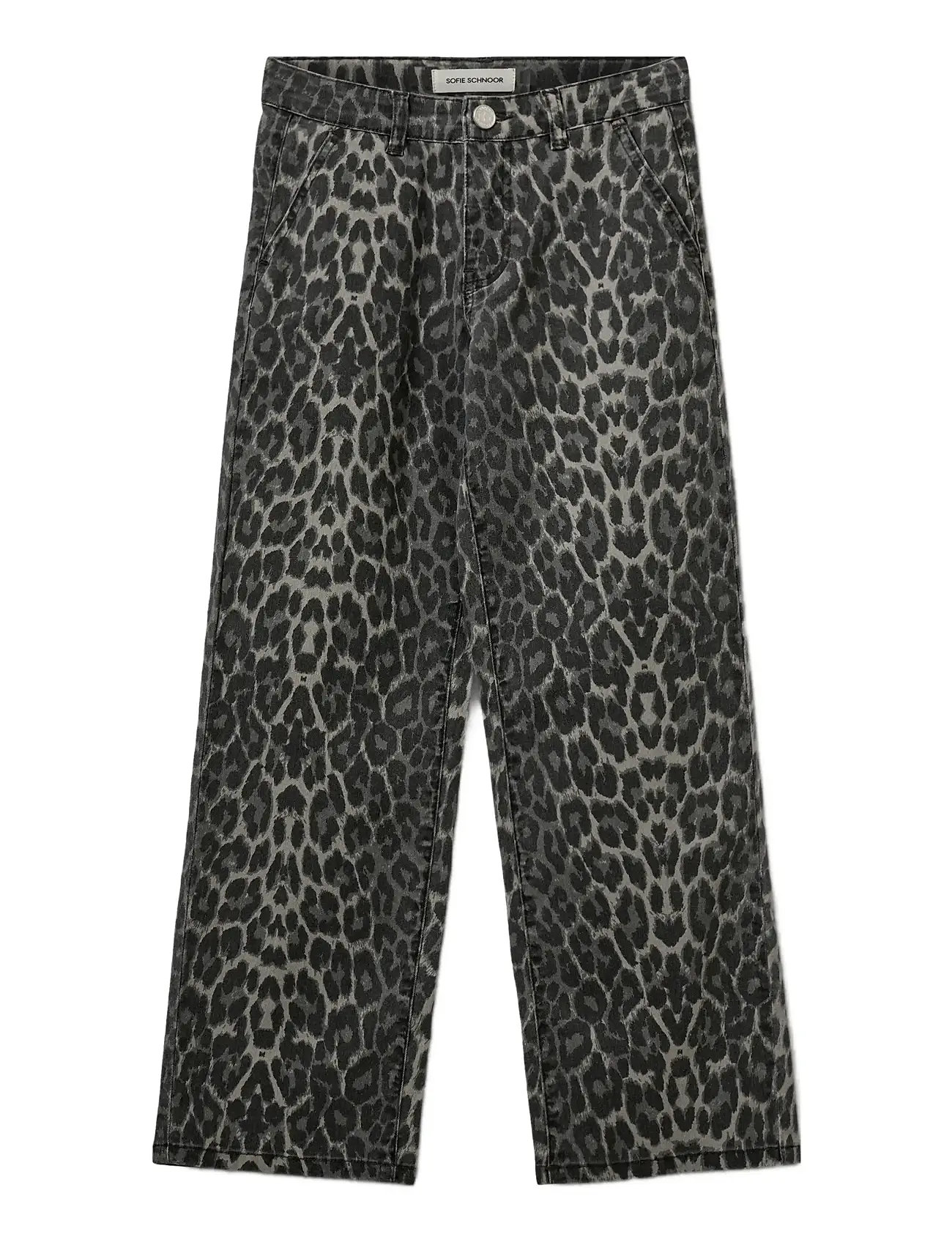 Sofie Schnoor Young Siennasy Trousers, 140, Grey, Underdele > Bukser, Børn