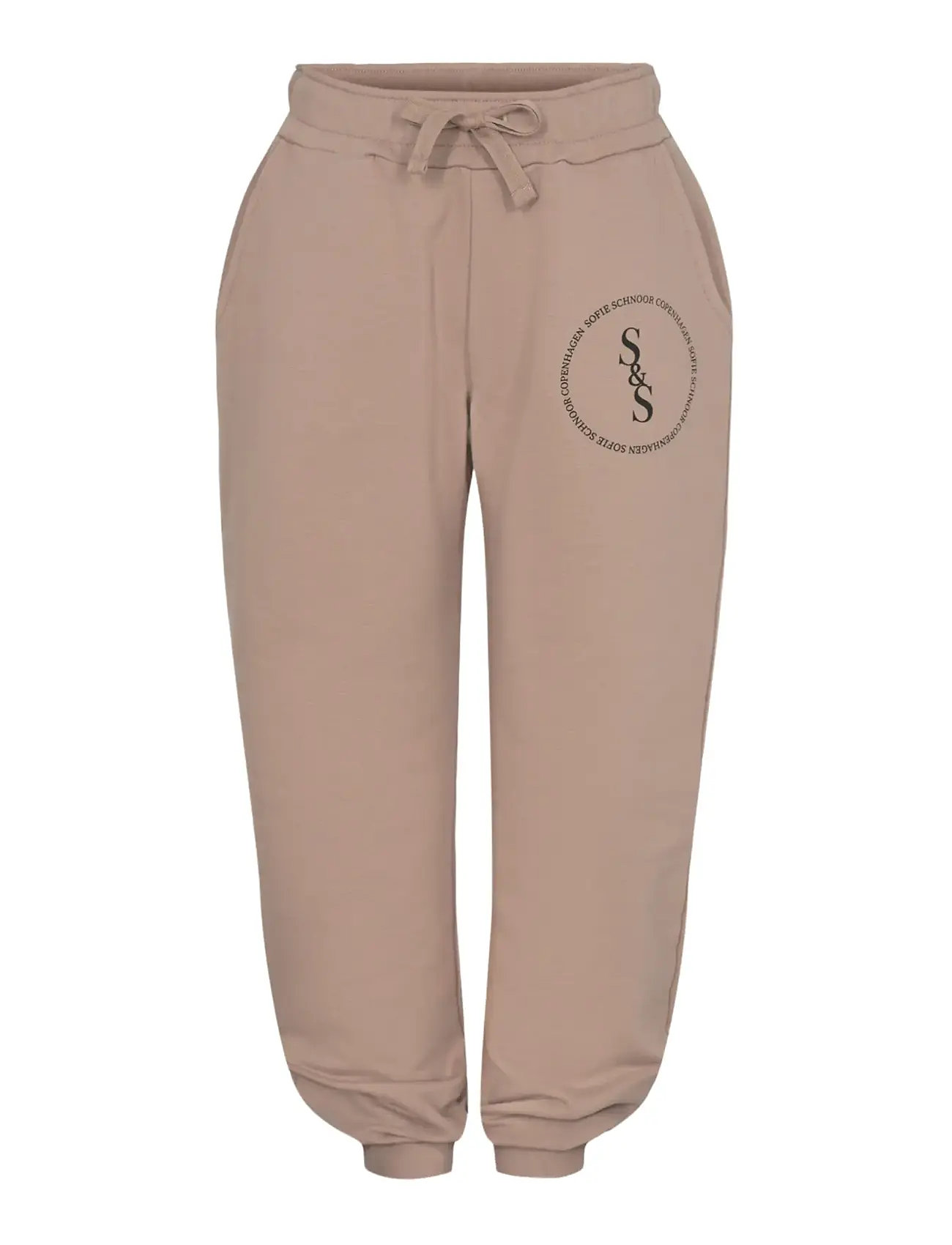 Sofie Schnoor Young Sweatpants, 164, Beige, Underdele > Joggingbukser, Børn