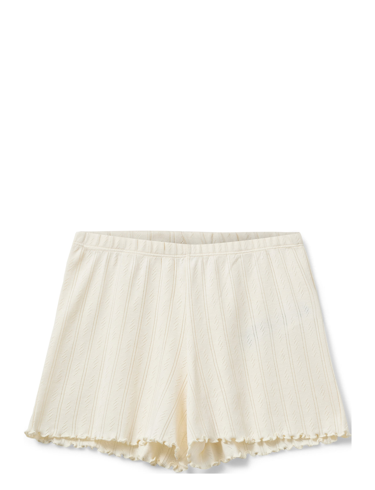 Sofie Schnoor Young Haselsy Poientelle Shorts, 128, Cream, Underdele > Shorts, Børn