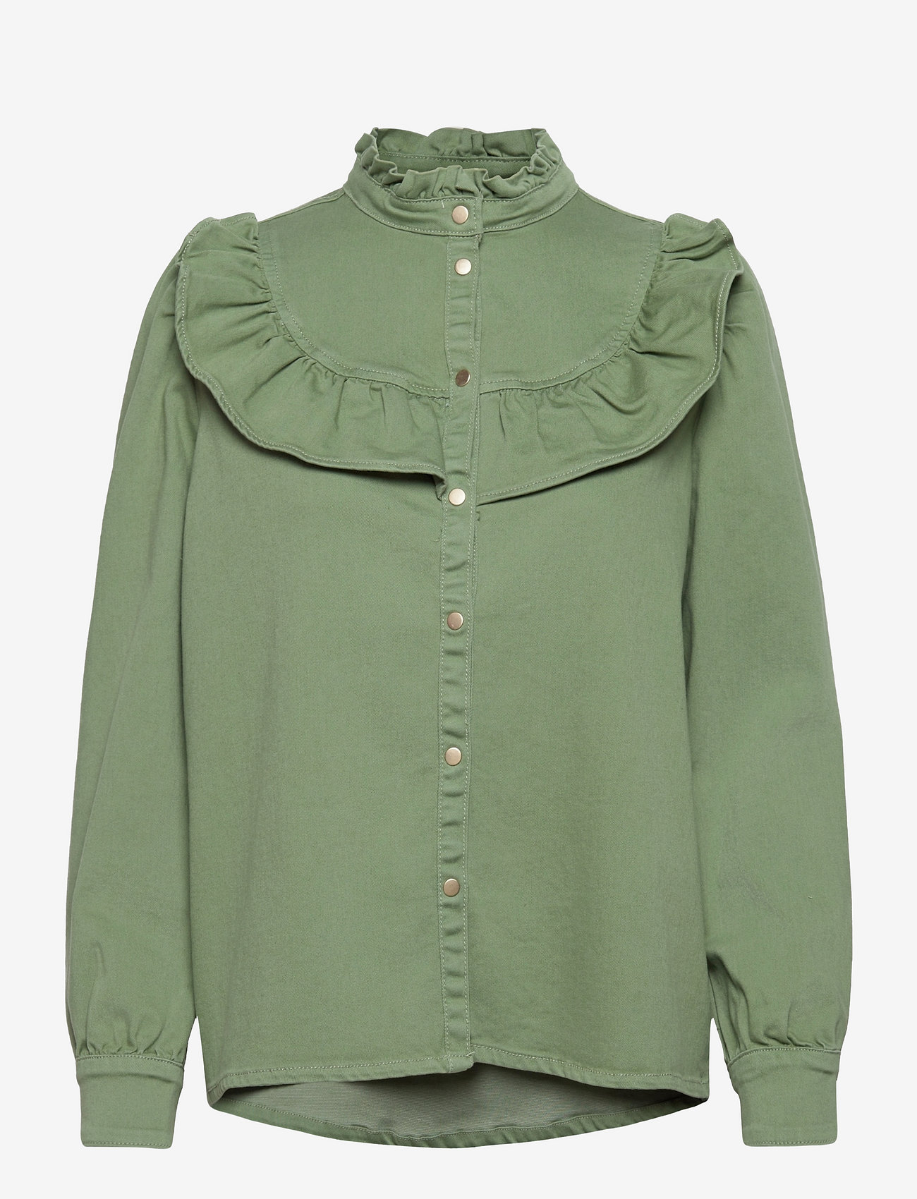 Sofie Schnoor - Shirt - langærmede skjorter - green - 0