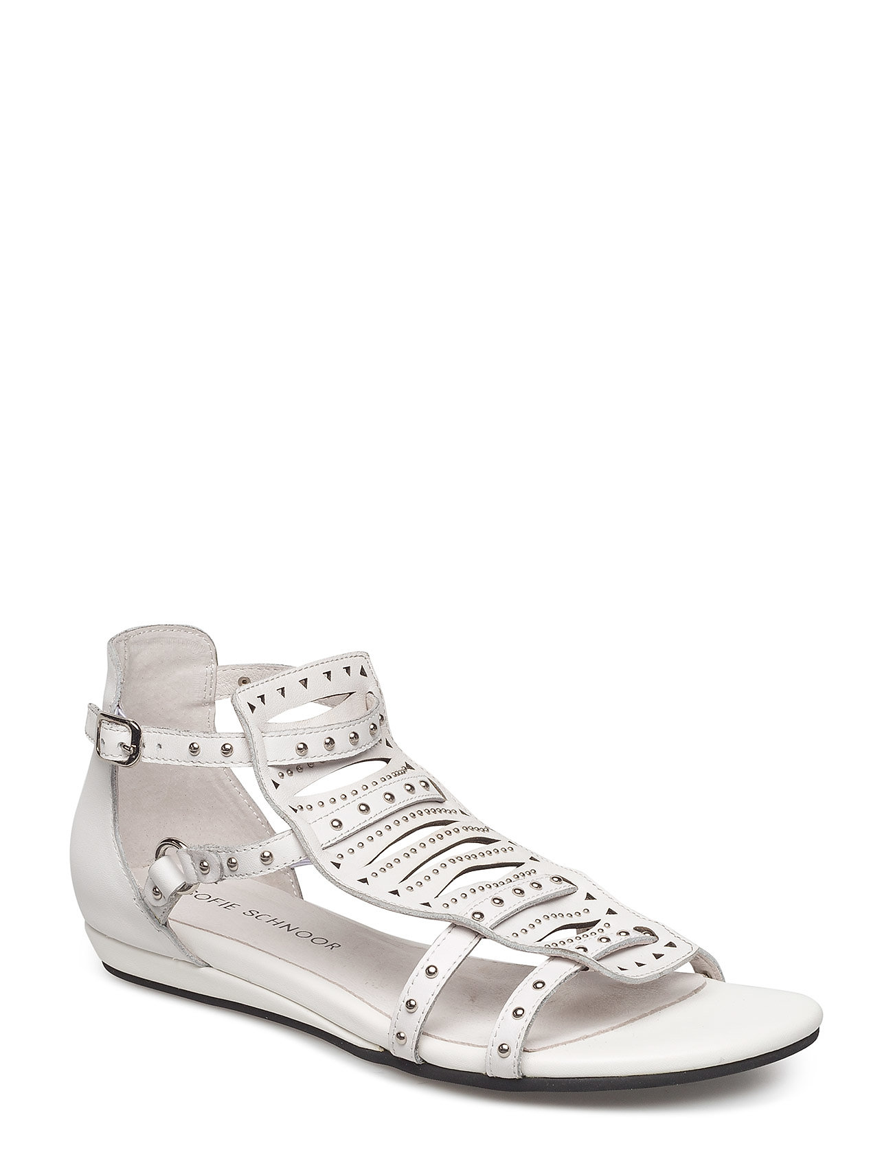 Rivet Sandal Platte Sandalen Zilver Sofie Schnoor sofie schnoor kopen in de aanbieding Rivet Sandal Platte Sandalen Zilver Sofie Schnoor sofie schnoor kopen in de aanbieding