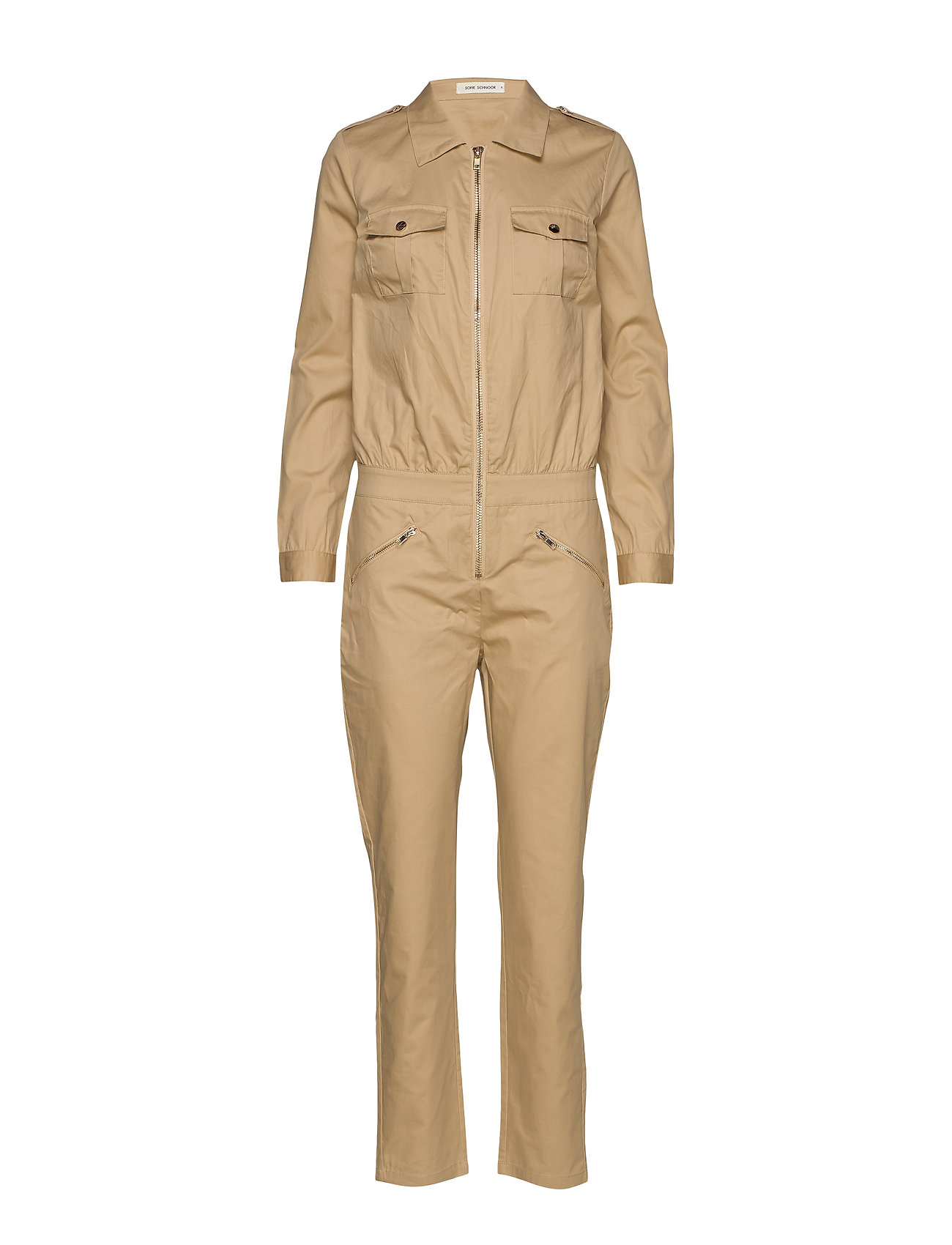 Sofie Schnoor Jumpsuit Beige [Color: CAMEL ][Sex: Women ][Sizes: XL ]