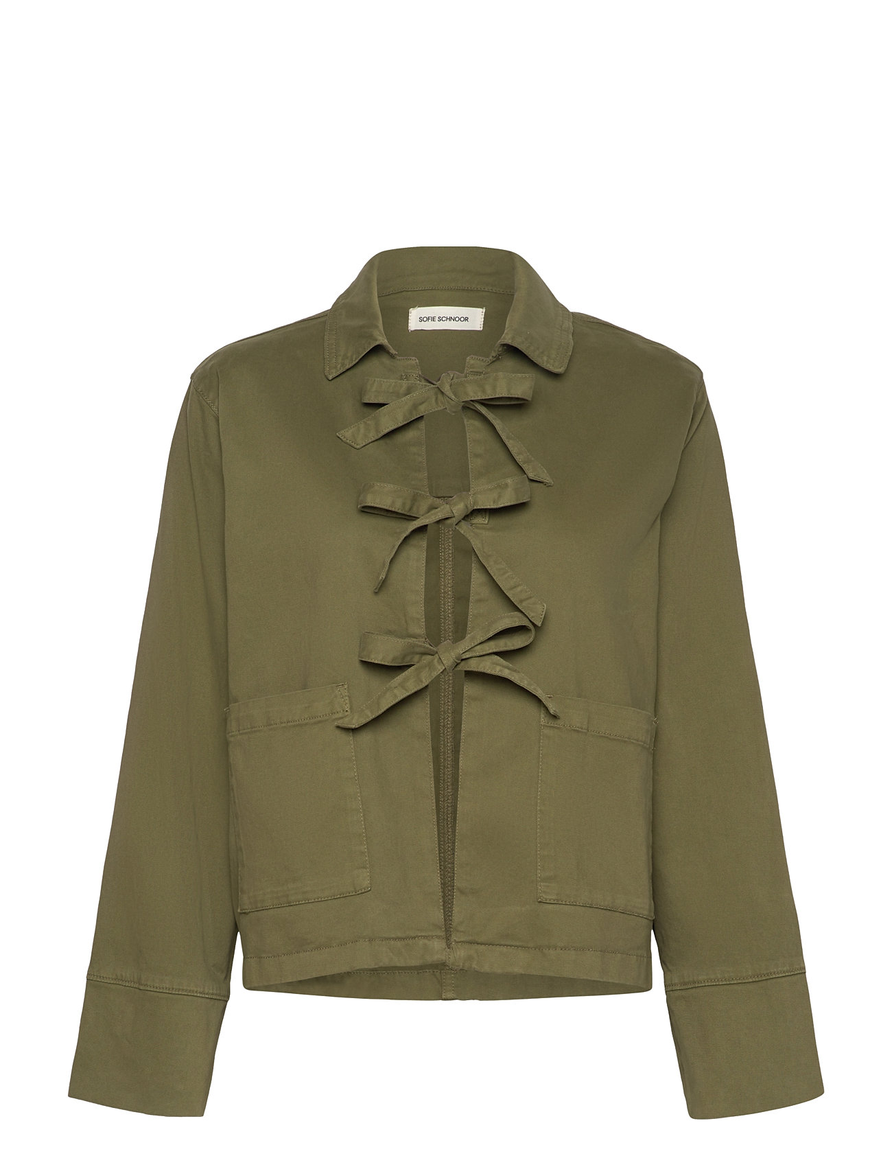 Nitasw Jacket Outerwear Jackets Light-summer Jacket Khaki Green Sofie Schnoor