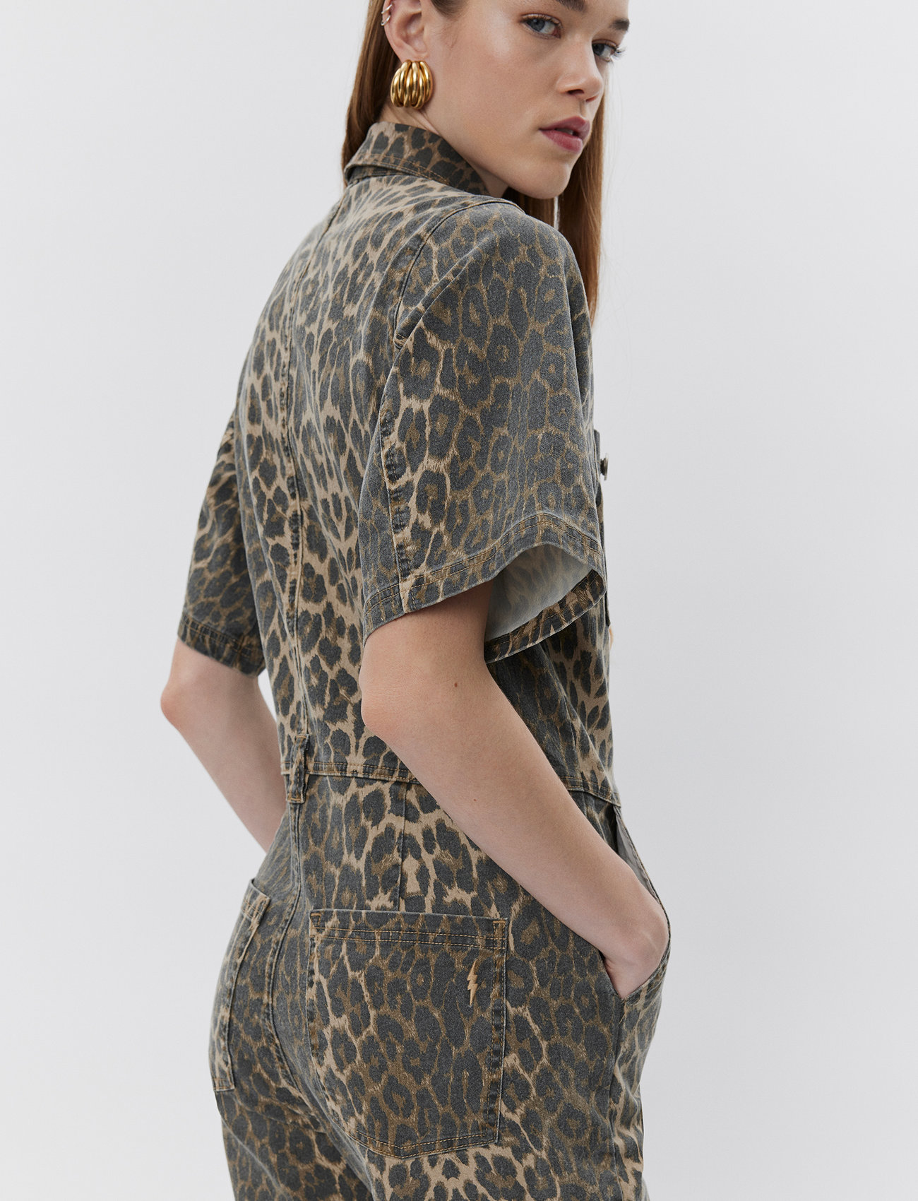 Sofie Schnoor Wilmasw Jumpsuit, 36, Brown, Underdele > Jumpsuits, Dame