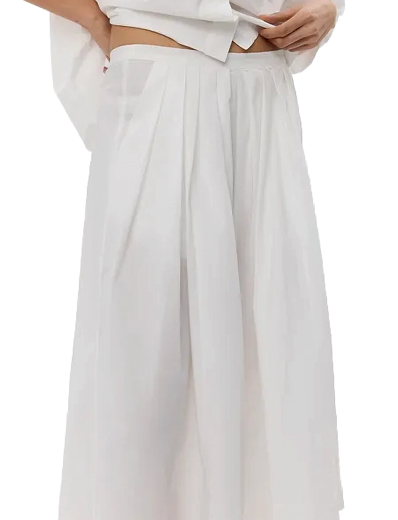 Sofie Schnoor Kattiasw Skirt, 38, White, Nederdele > Maxi Nederdele, Dame