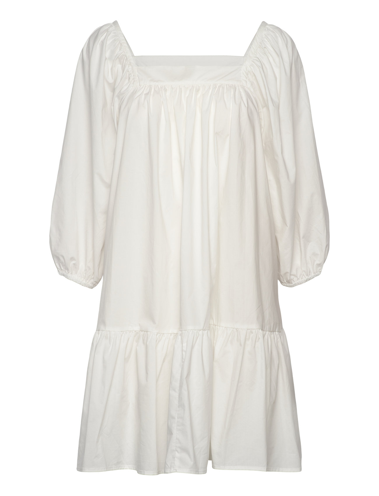 Lolasw Dress Kort Kjole White Sofie Schnoor