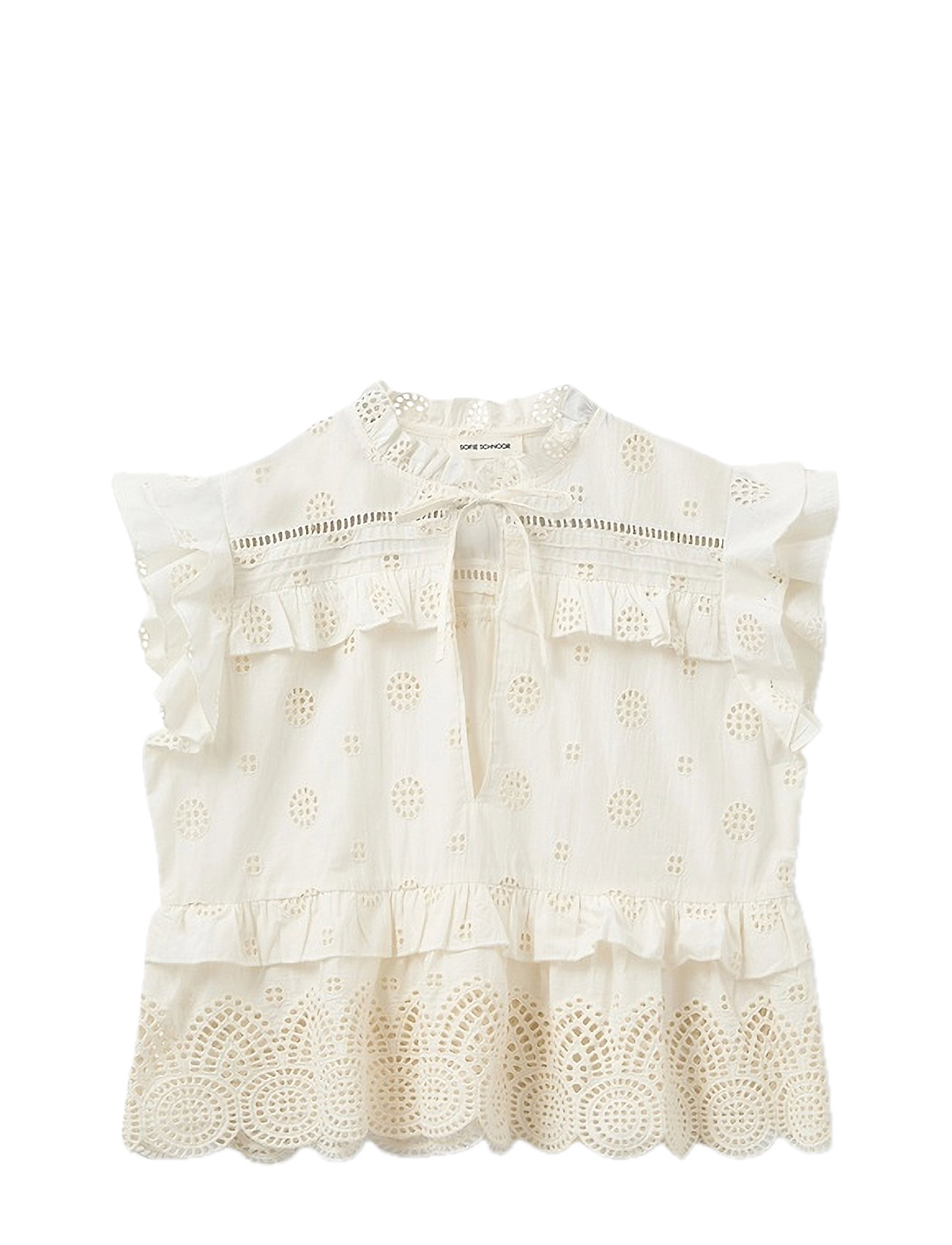 SOFIE SCHNOOR Hazelsw Oberteil Cream - 40 - Damen