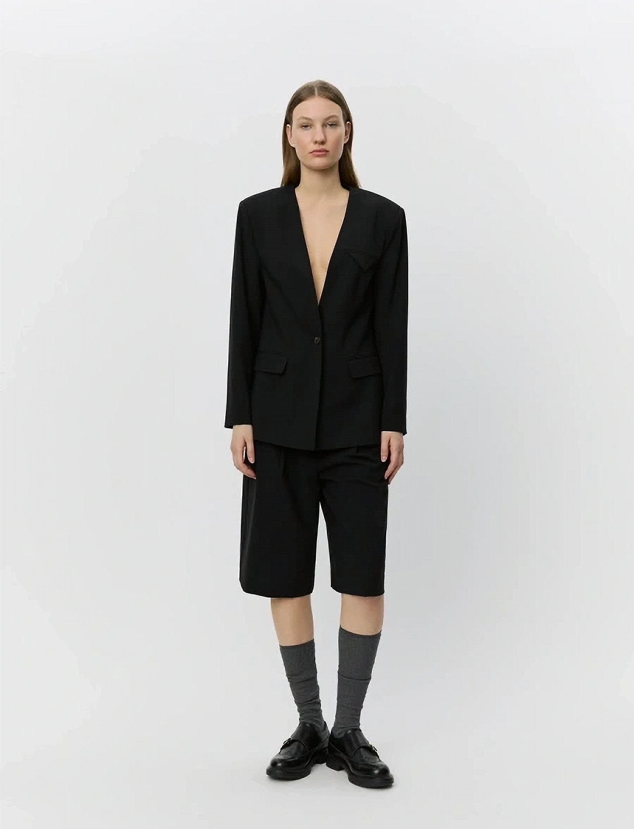 Sofie Schnoor Elsasw Shorts, 36, Black, Shorts > Afslappede Shorts, Dame