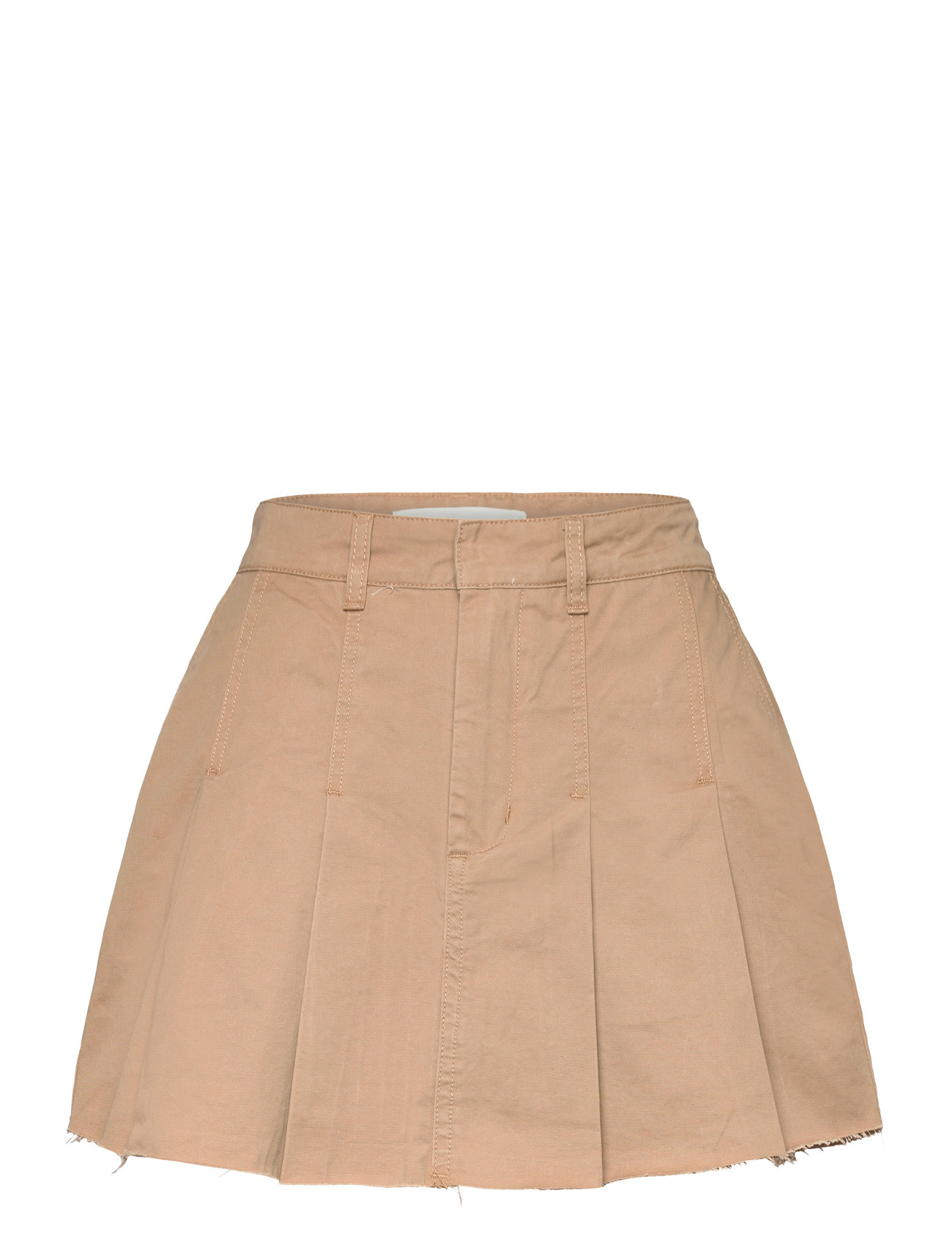 Skirt Kort Nederdel Beige Sofie Schnoor