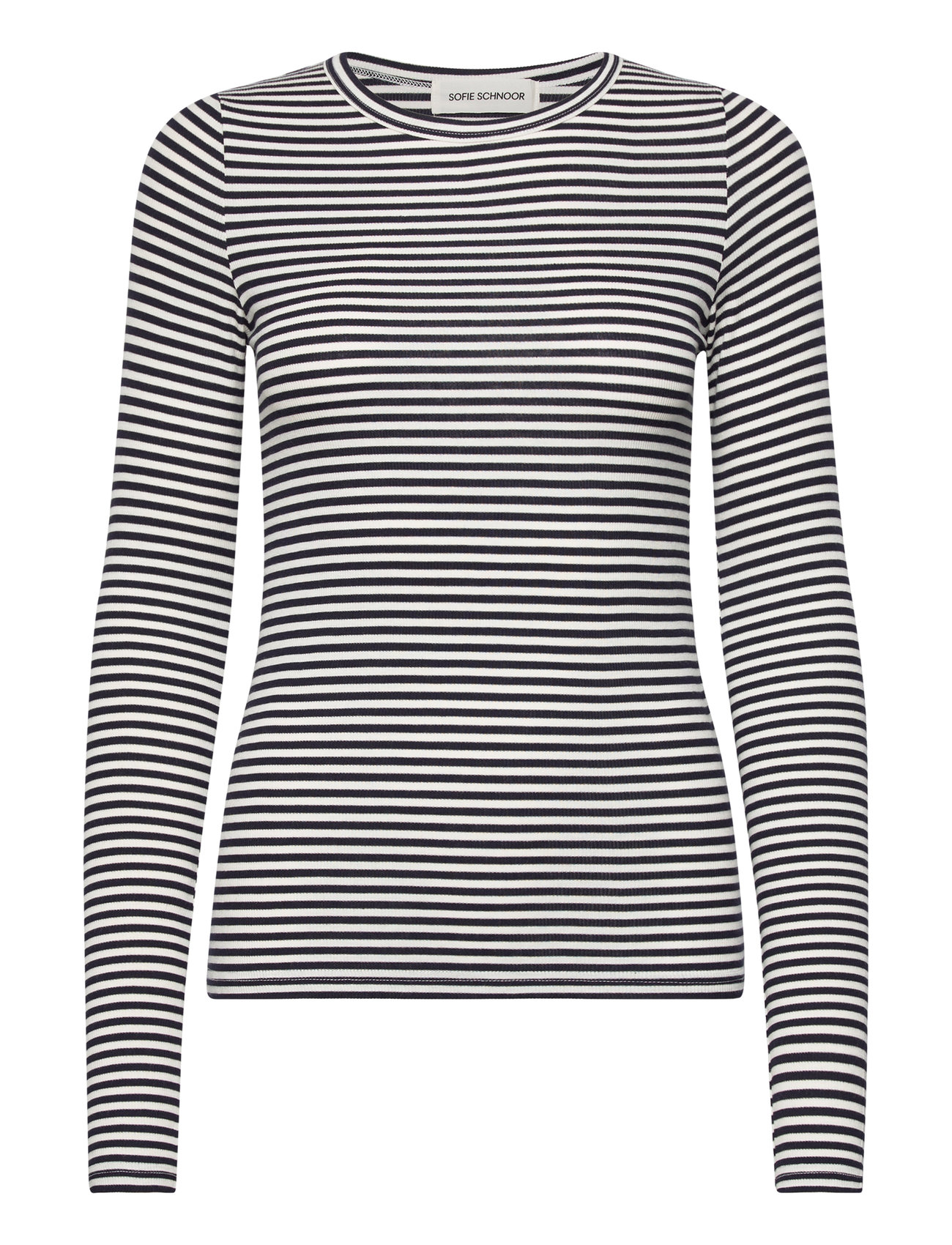 Petriciasw Stripe T-Shirt Long Slee Navy Sofie Schnoor