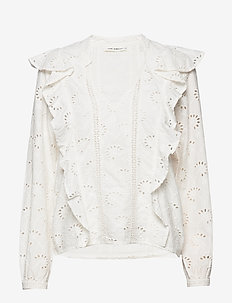 SOFIE SCHNOOR Leana SS Shirt Cafe Creme