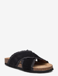 Sandal - flate sandaler - black