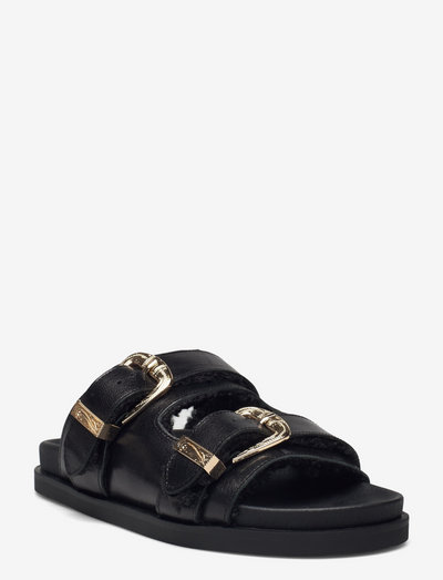 Sandal - flade sandaler - black