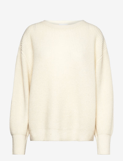 Sweater - pullover - off white
