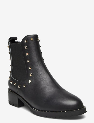 Boot - flat ankle boots - black