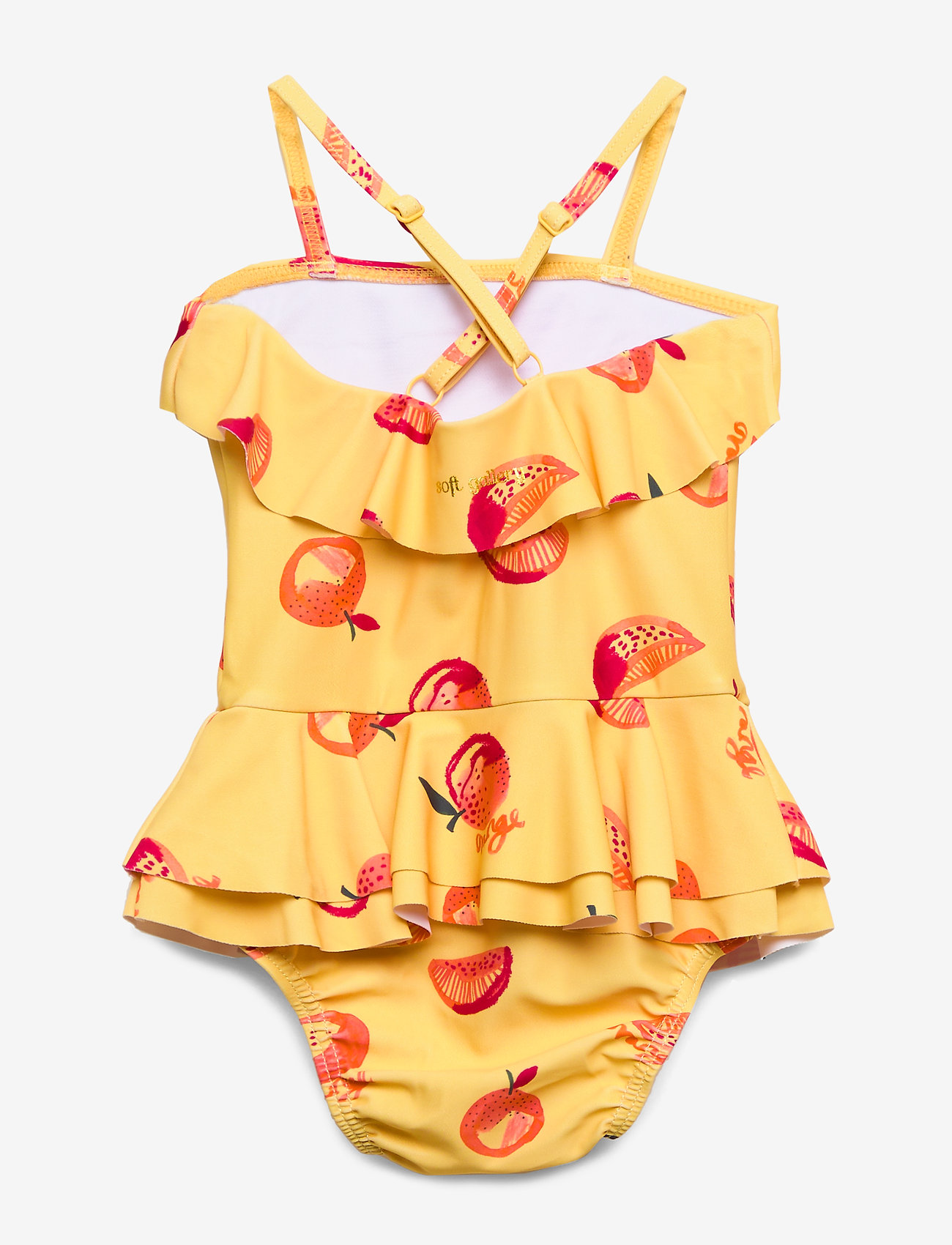 swimsuit with oranges